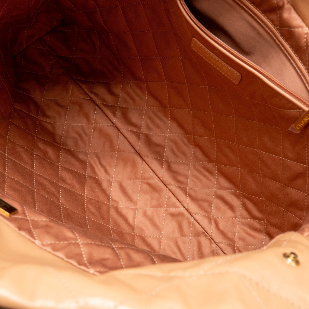 chanel-medium-22-bag-shiny-calfskin-light-beige-ghw-microchip