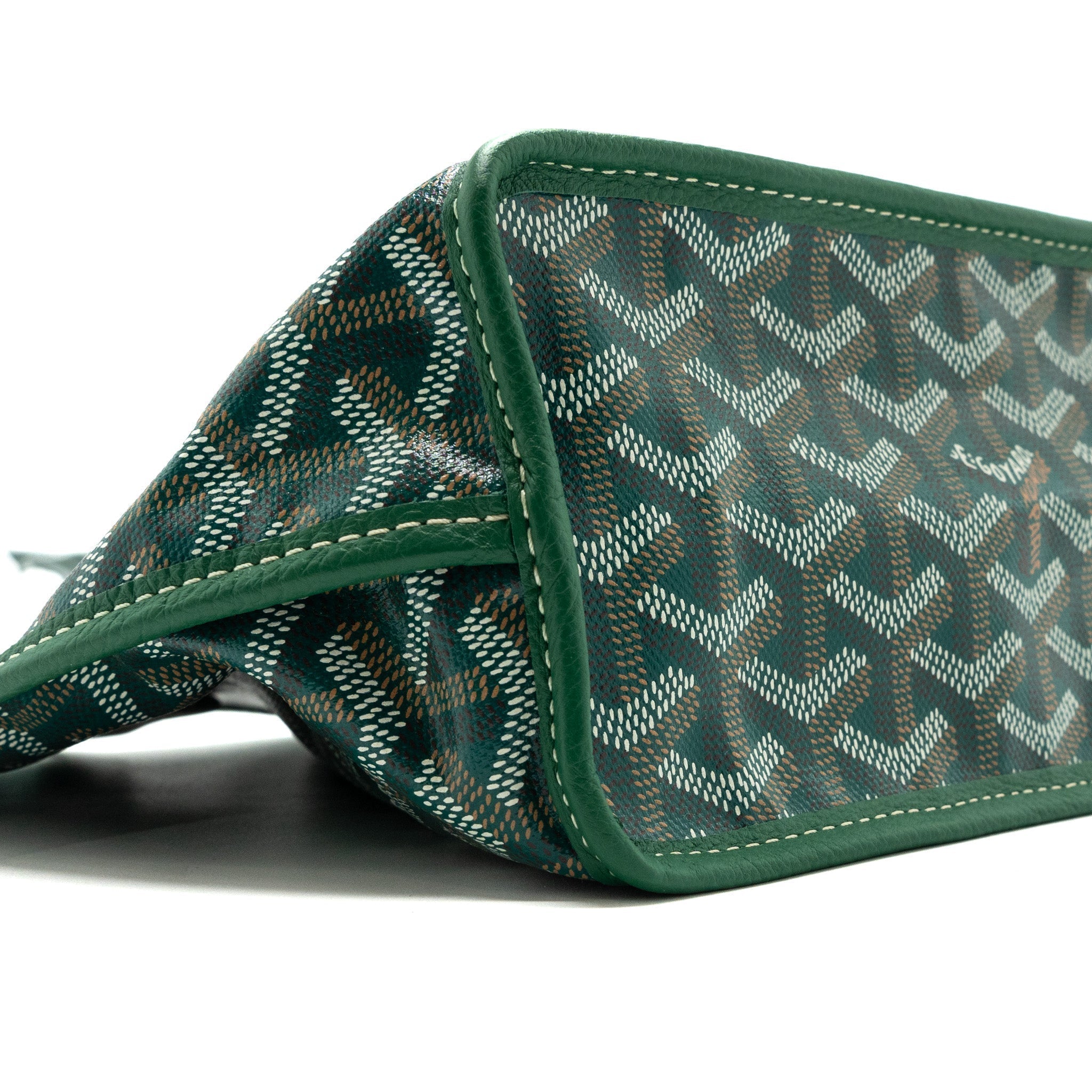 goyard-mini-anjou-tote-bag-canvas-calfskin-green-shw