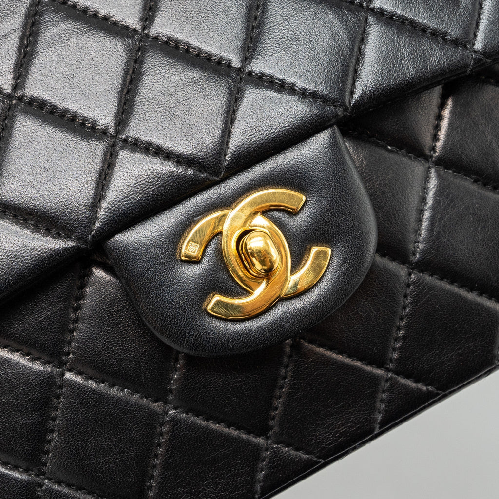 chanel-vintage-small-classic-double-flap-bag-lambskin-black-ghw-1