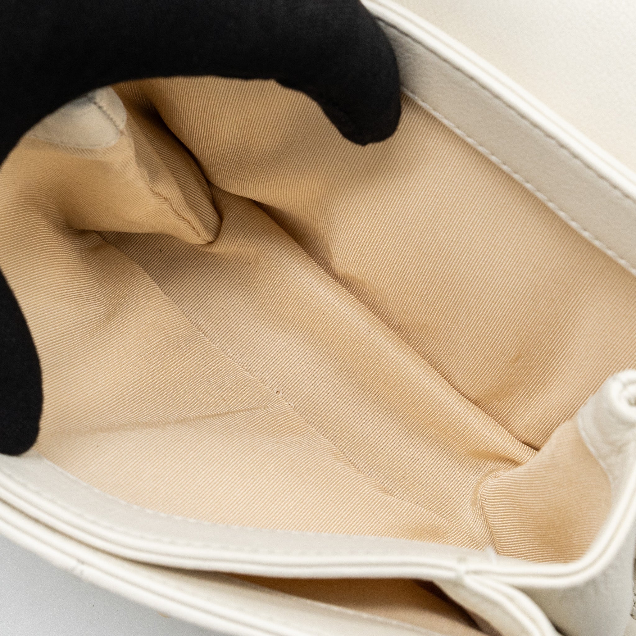 chanel-quilted-mini-flap-bag-lambskin-white-ghw