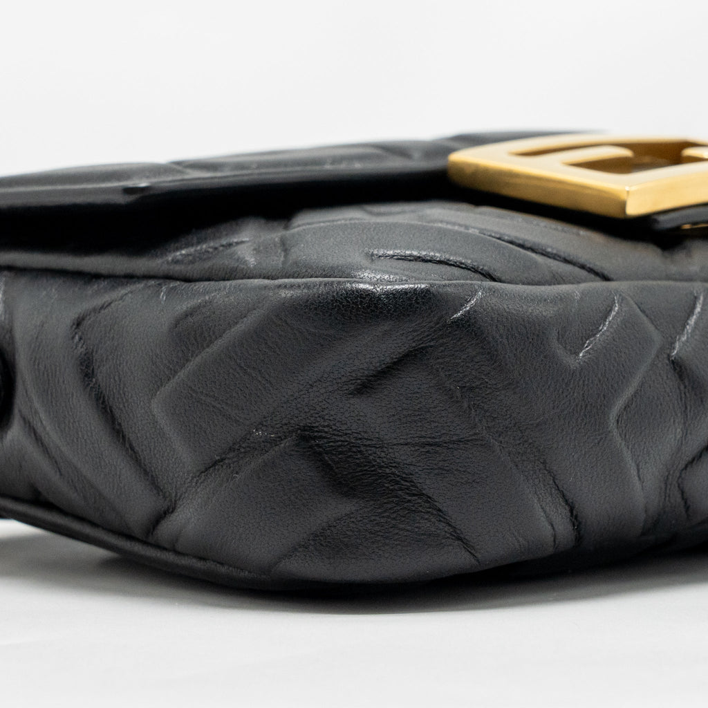 fendi-mini-baguette-bag-ff-motif-lambskin-black-ghw