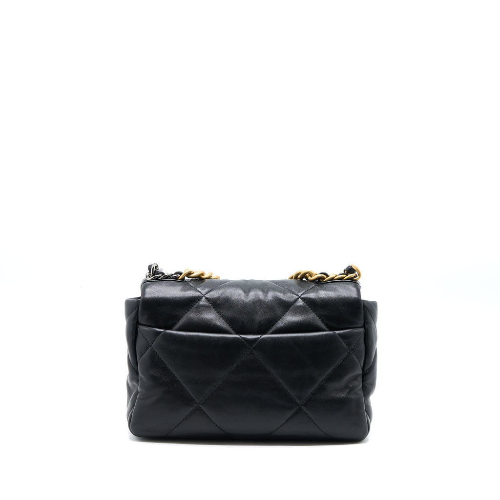 chanel-small-19-bag-lambskin-black-multicolour-hardware