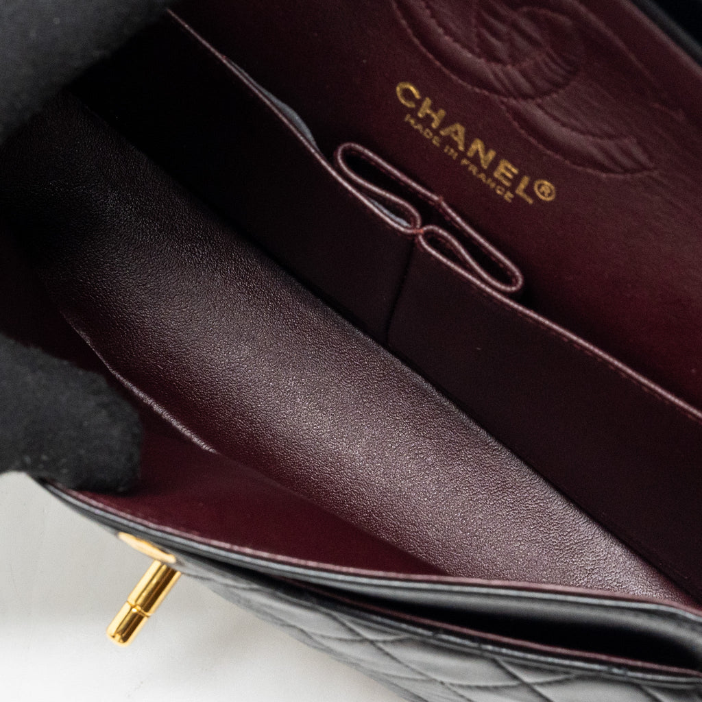 chanel-vintage-small-classic-double-flap-bag-lambskin-black-ghw-1