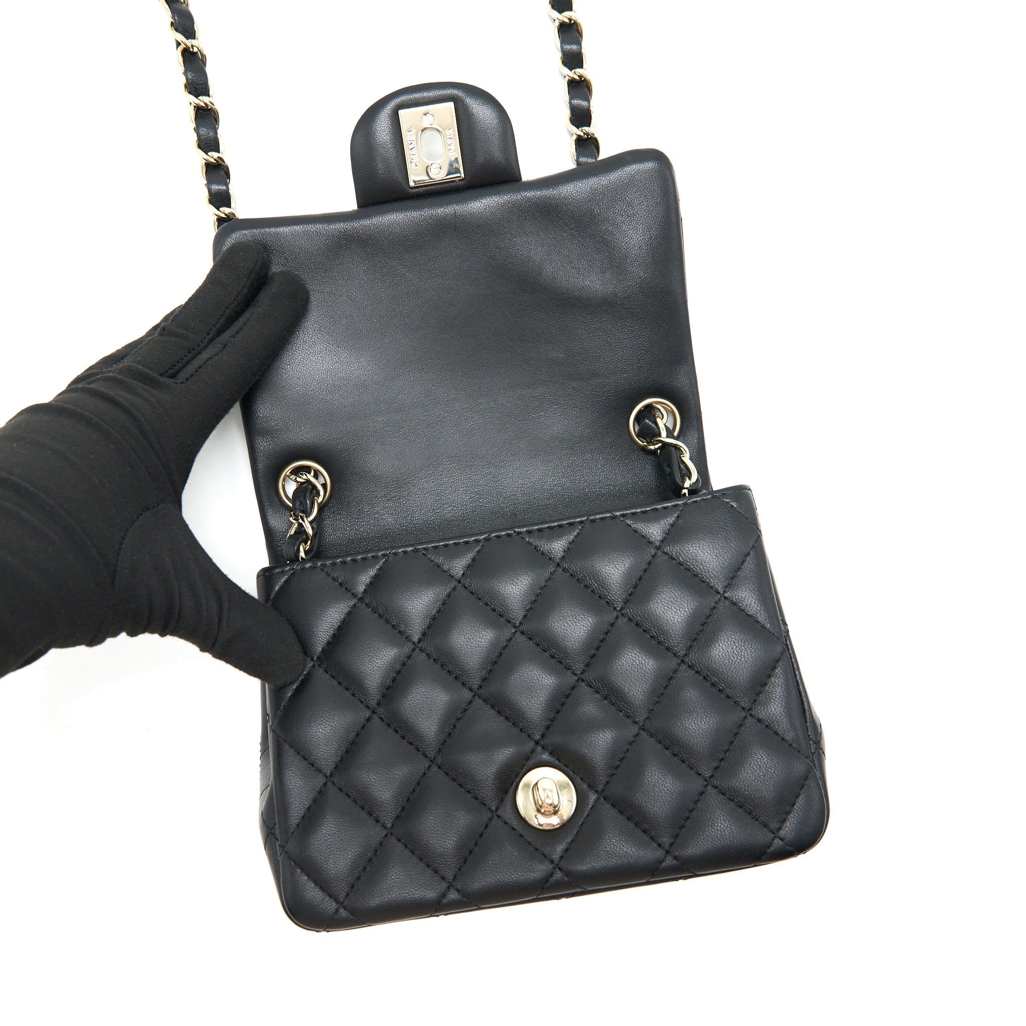 chanel-mini-square-lambskin-black-lghw-serial-29
