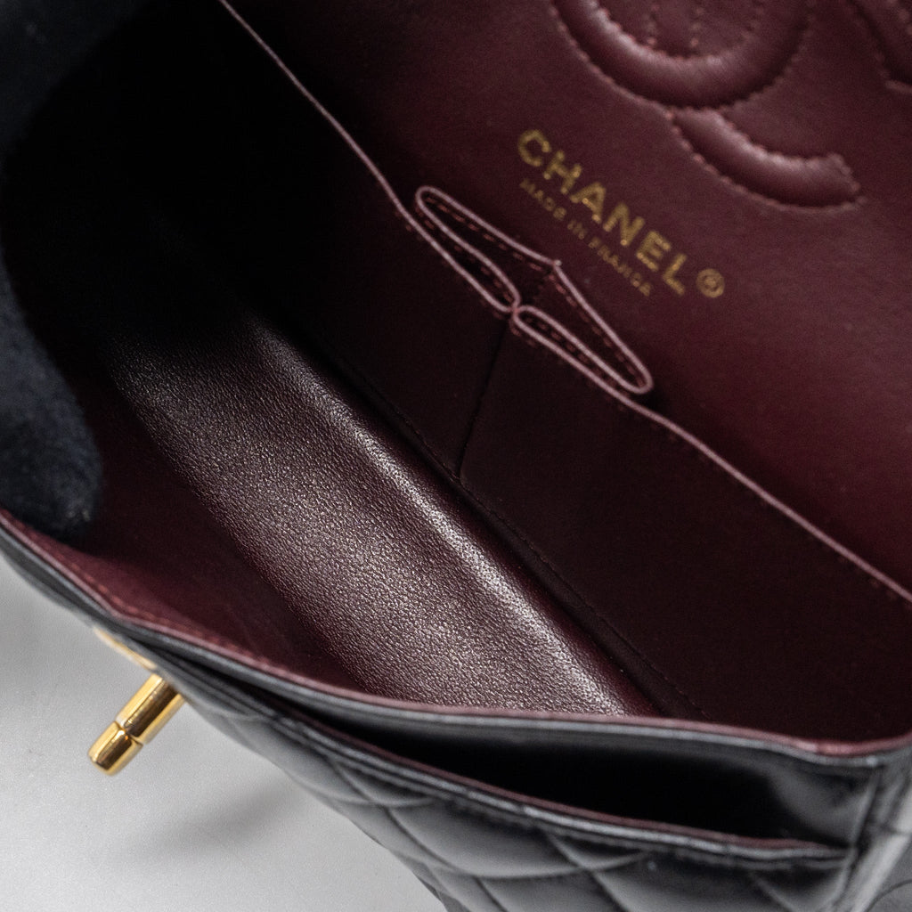 chanel-small-classic-double-flap-bag-lambskin-black-ghw-1