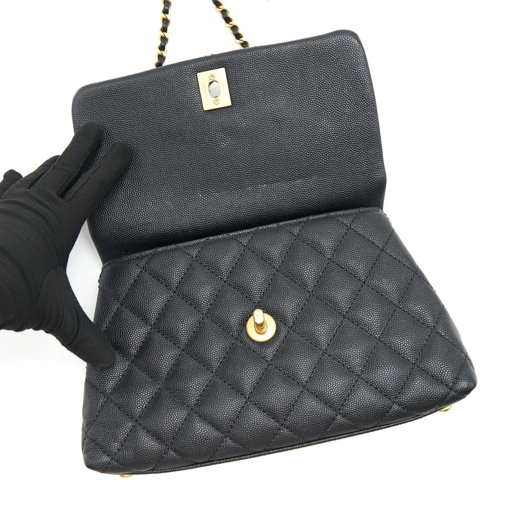 chanel-caviar-mini-cocohandle-black-ghw-serial25