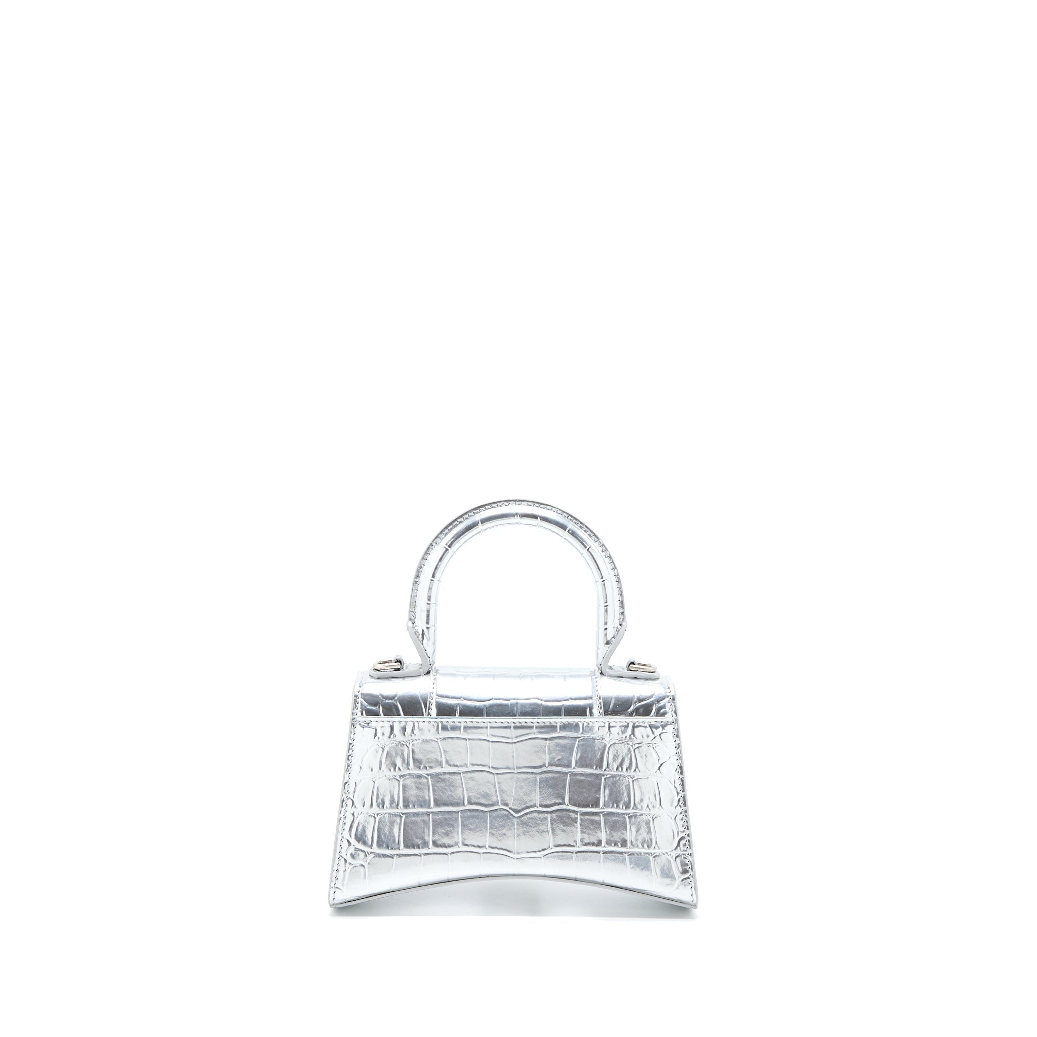 balenciaga-hourglass-xs-embossed-calfskin-silver-shw