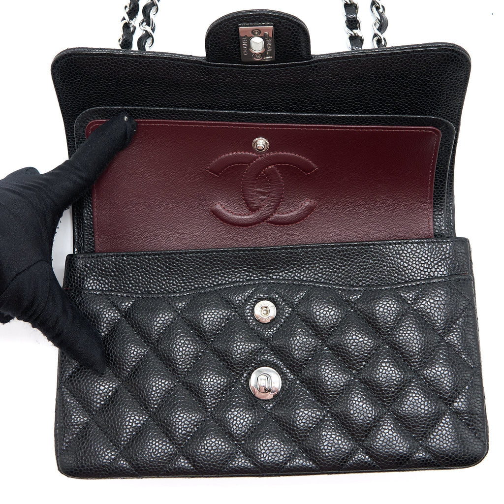 chanel-small-classic-double-flap-bag-caviar-black-shw-microchip-2