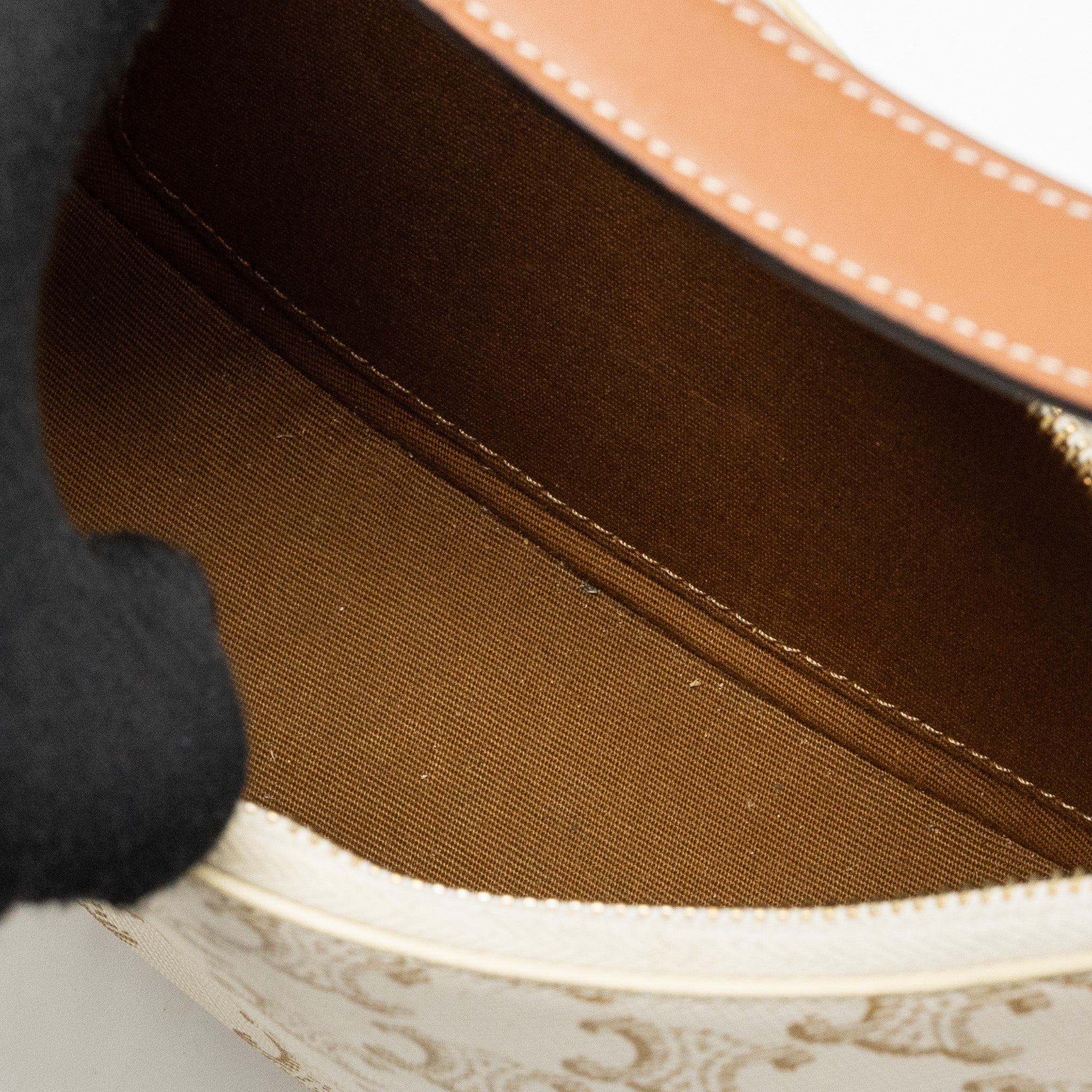 celine-ava-bag-triomphe-canvas-calfskin-white-ghw-3