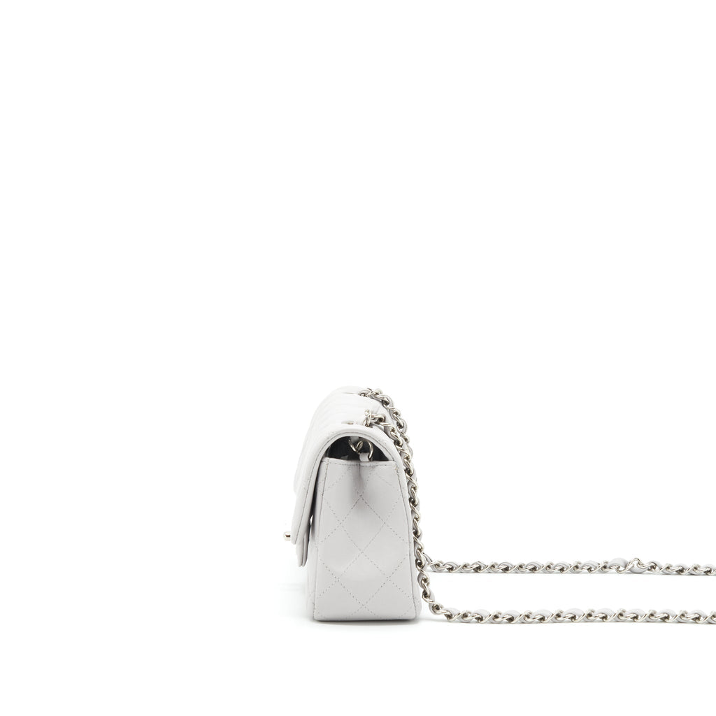 chanel-mini-rectangular-flap-bag-lambskin-light-grey-shw