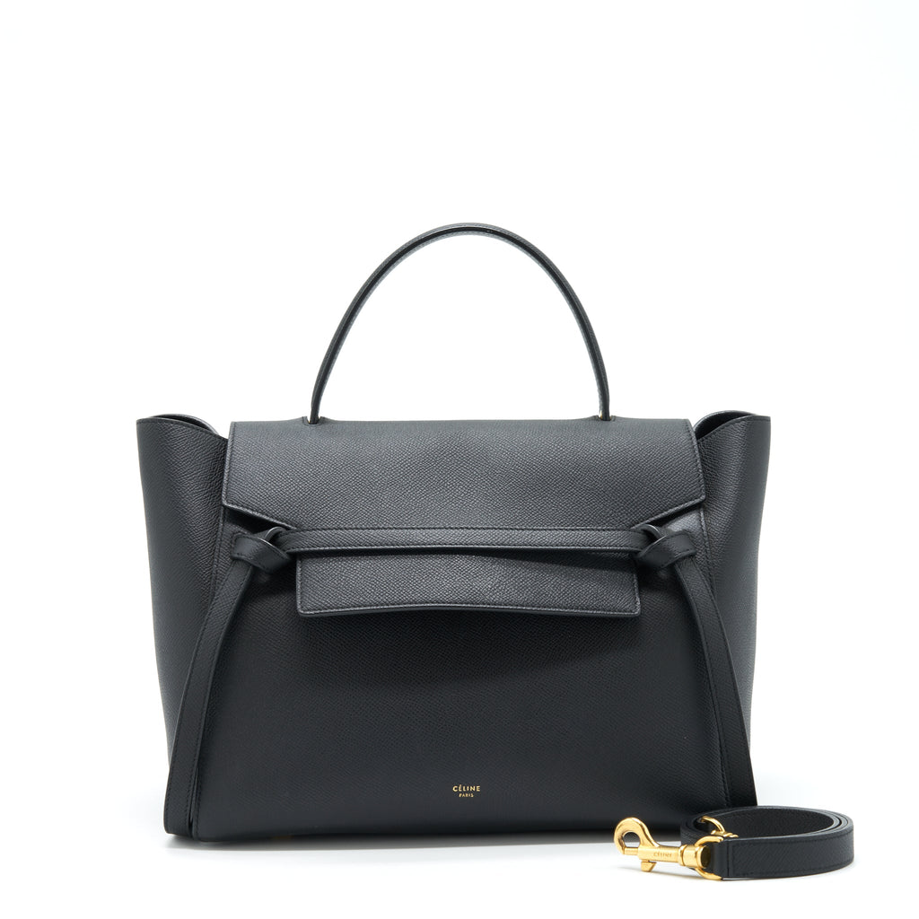 celine-mini-belt-bag-grained-calfskin-black-ghw-1