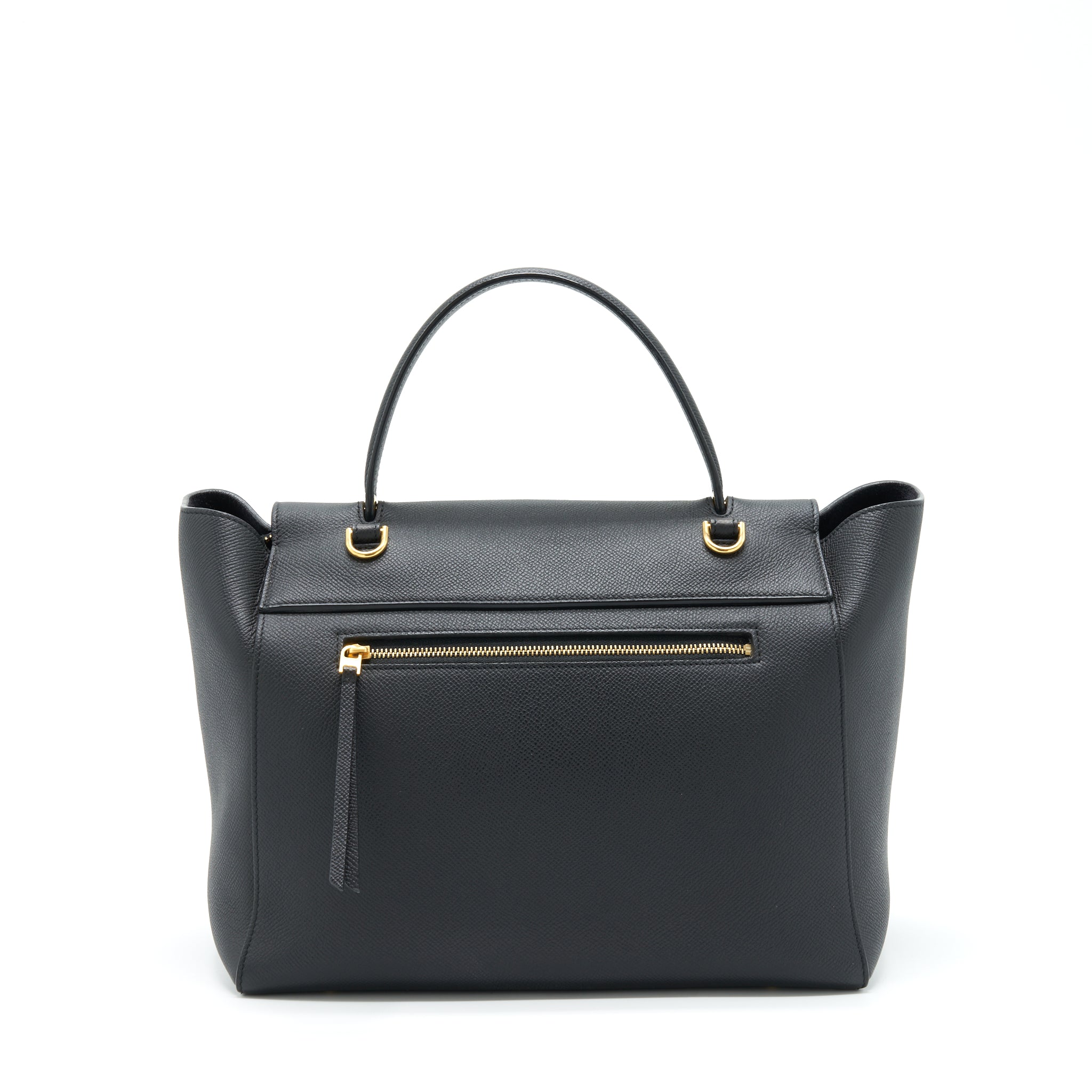 celine-mini-belt-bag-grained-calfskin-black-ghw-1