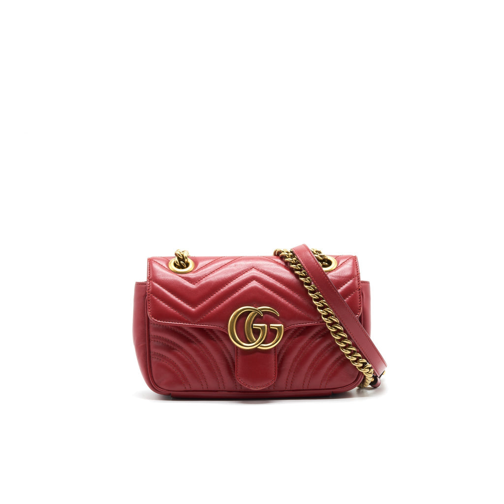 gucci-gg-mini-marmont-red
