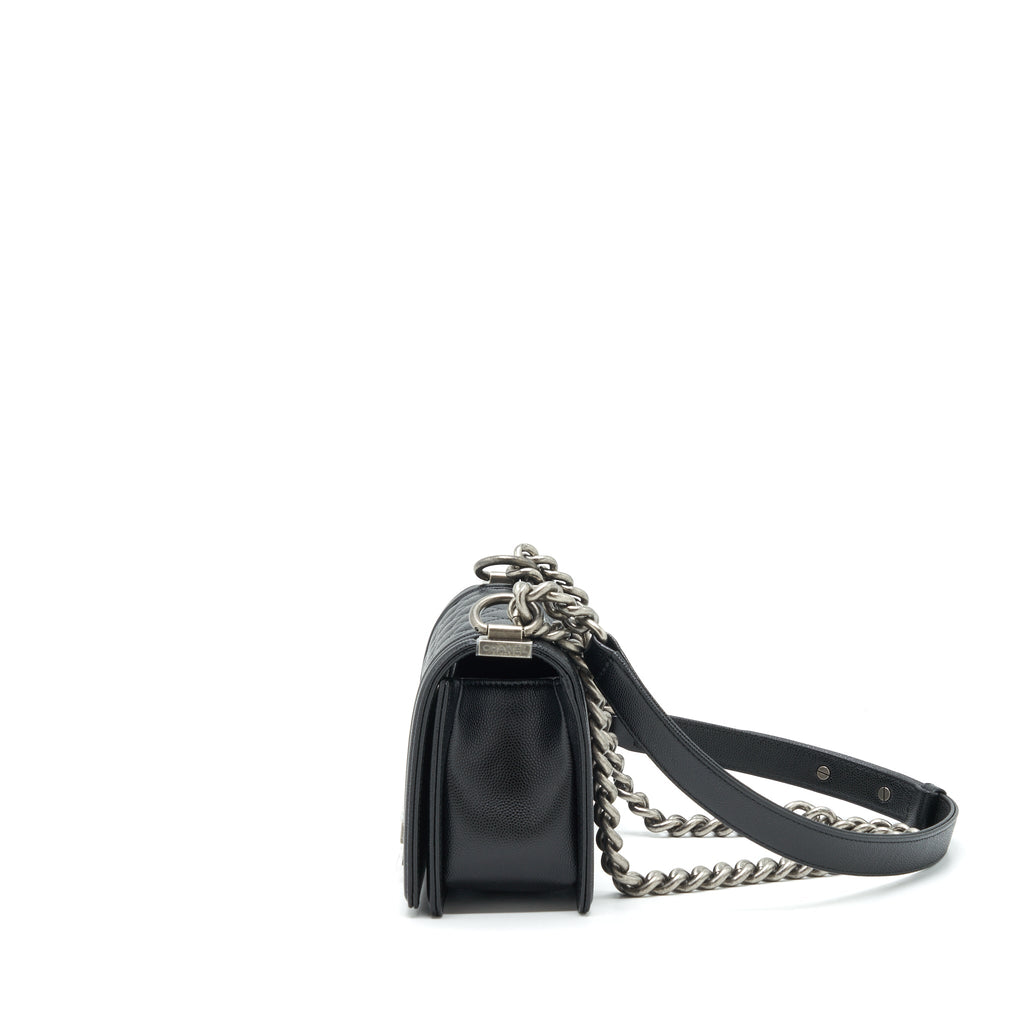 chanel-small-boy-bag-caviar-black-ruthenium-sliver-hardware-microchip