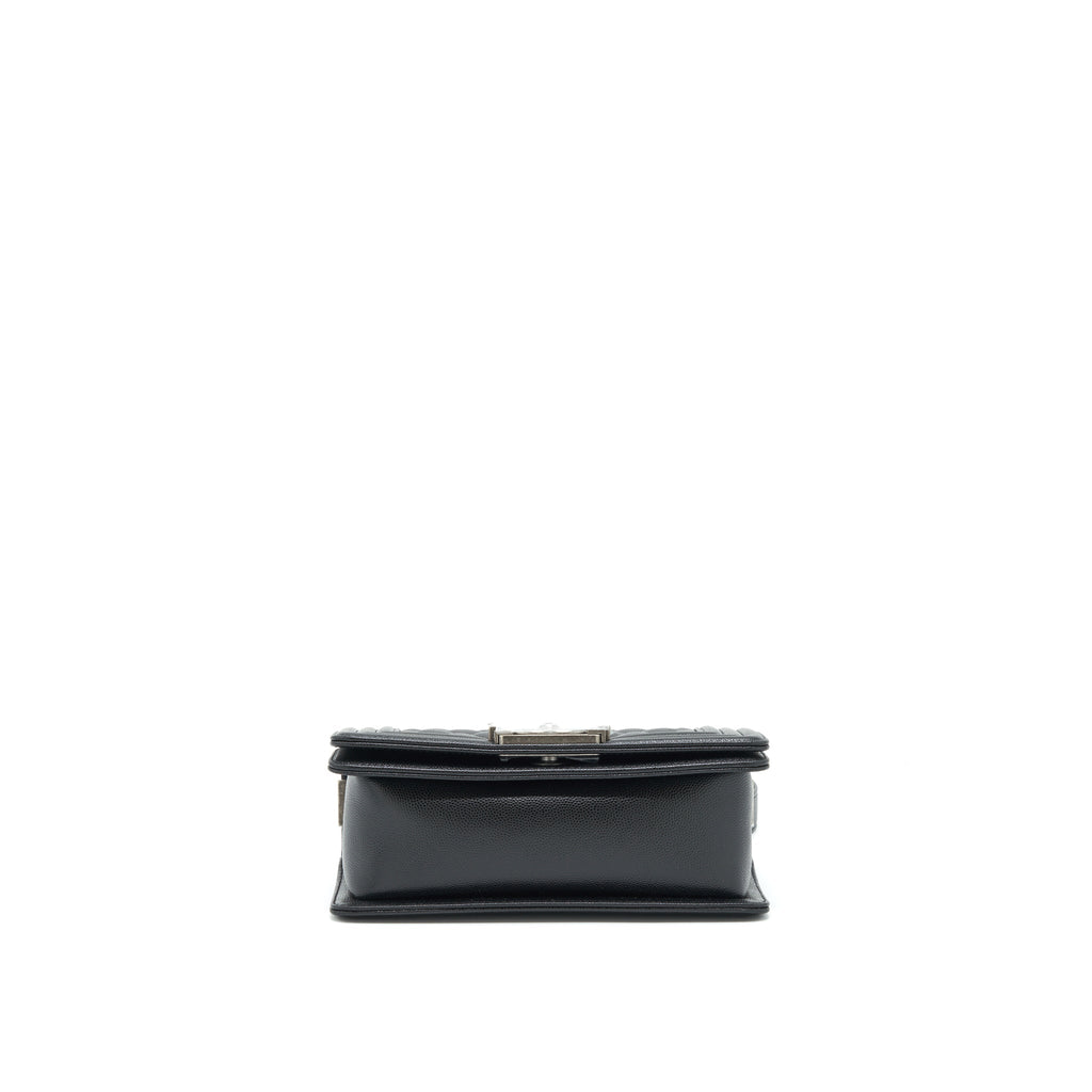 chanel-small-boy-bag-caviar-black-ruthenium-sliver-hardware-microchip