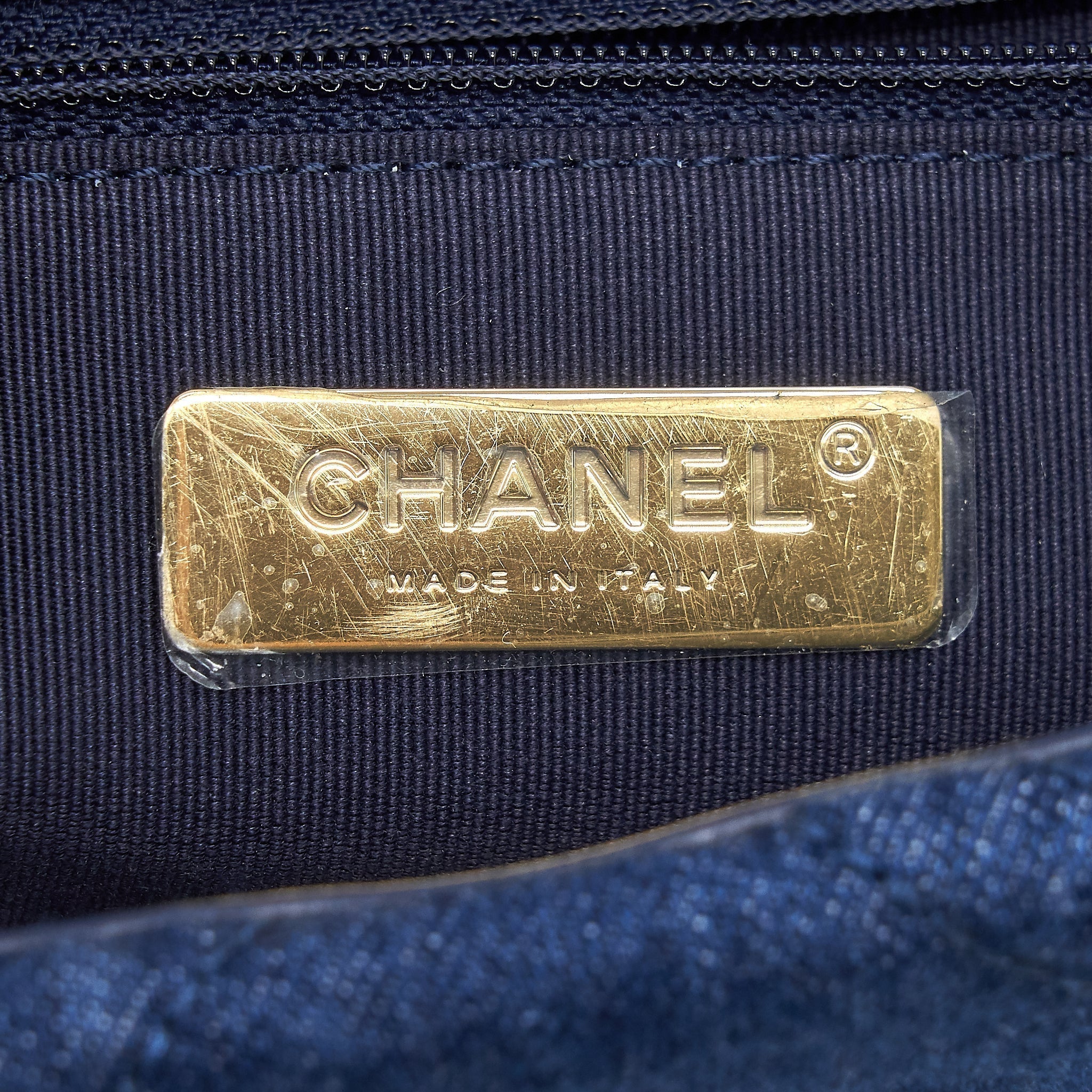 chanel-22p-small-19-bag-denim-blue-with-gold-and-silver-hardware