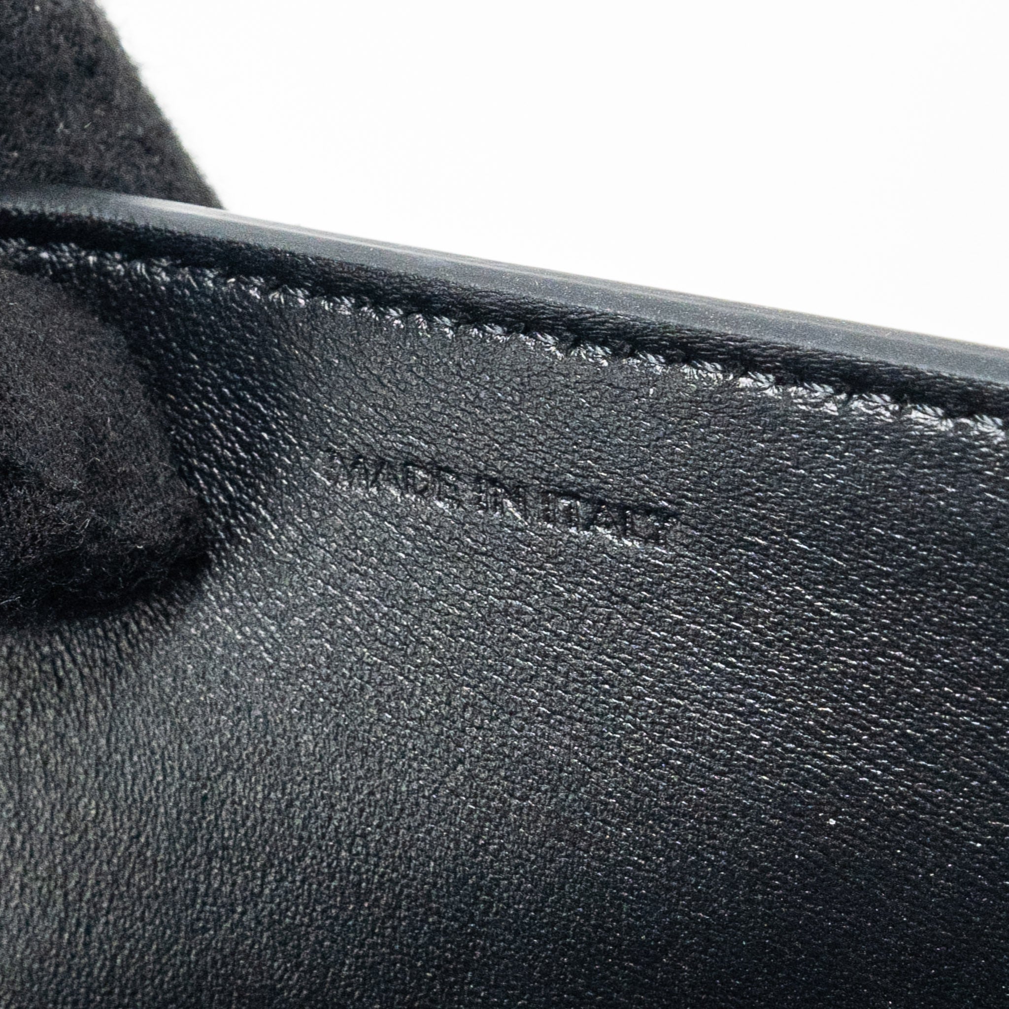 celine-triomphe-flap-wallet-with-strap-calfskin-black-ghw