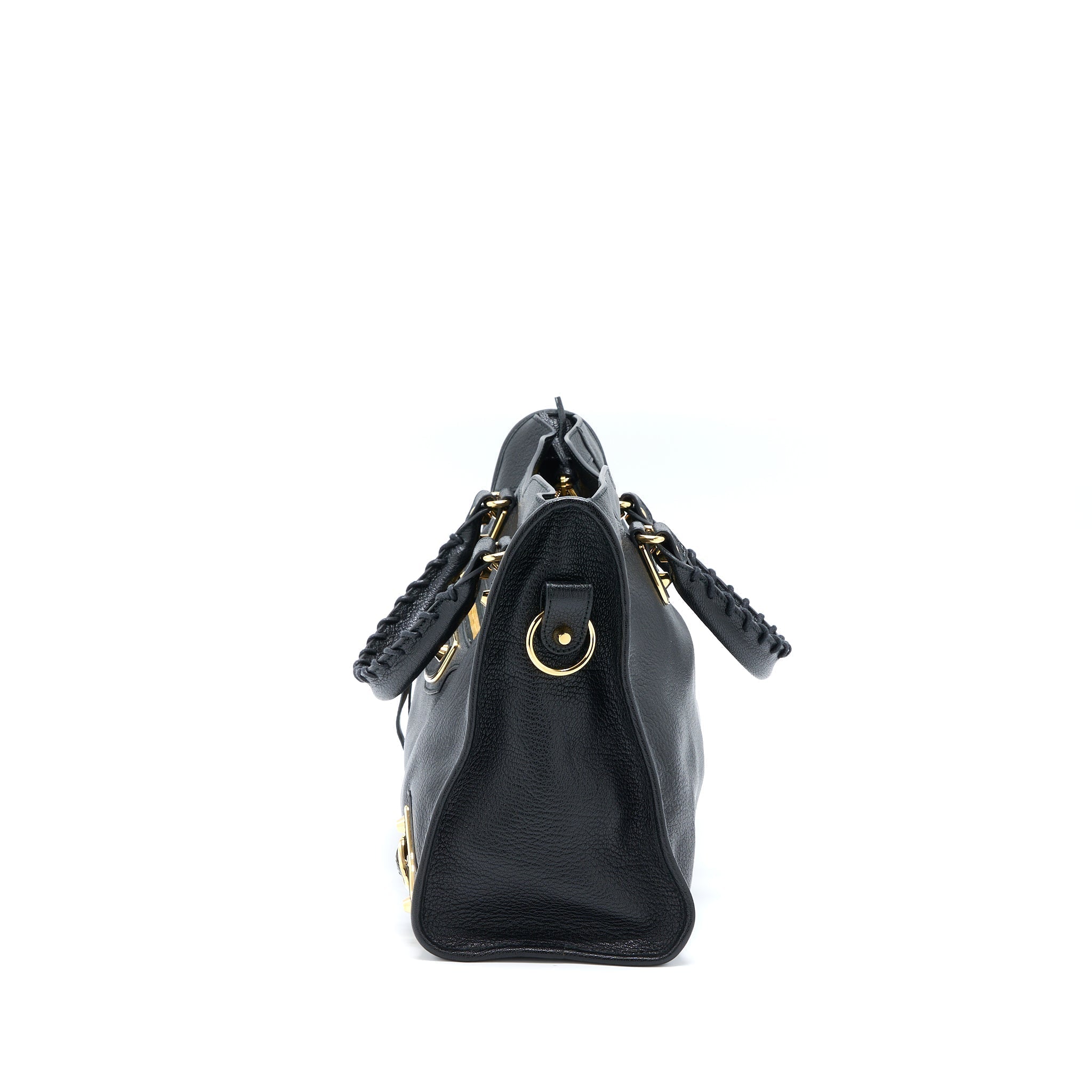 balenciaga-edge-city-bag-goatskin-black-ghw