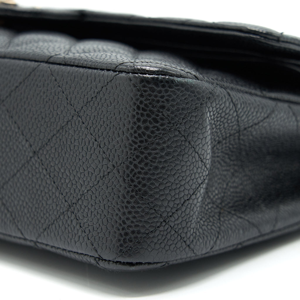chanel-medium-classic-double-flap-caviar-black-shw-serial-12