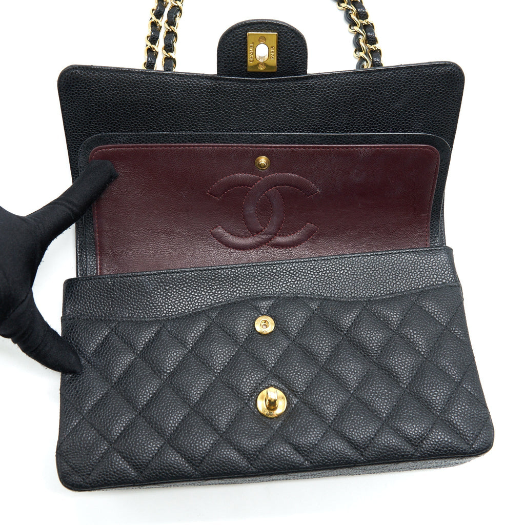 chanel-medium-classic-double-flap-bag-caviar-black-ghw-3