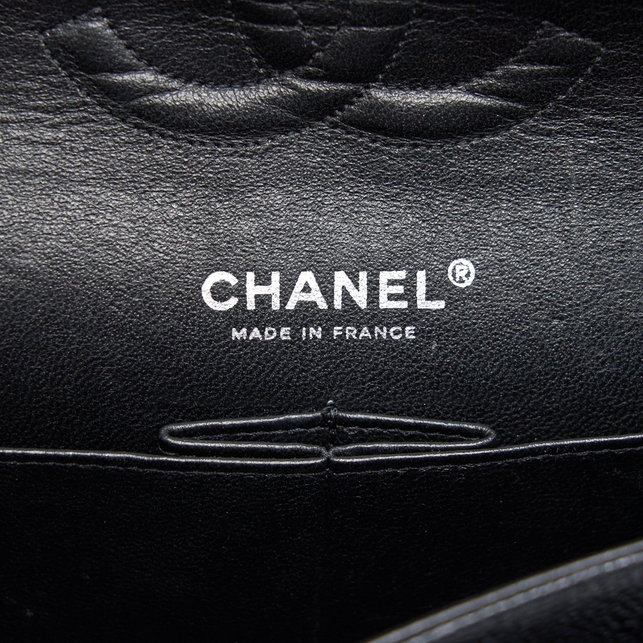chanel-medium-classic-double-flap-caviar-black-shw-serial-12