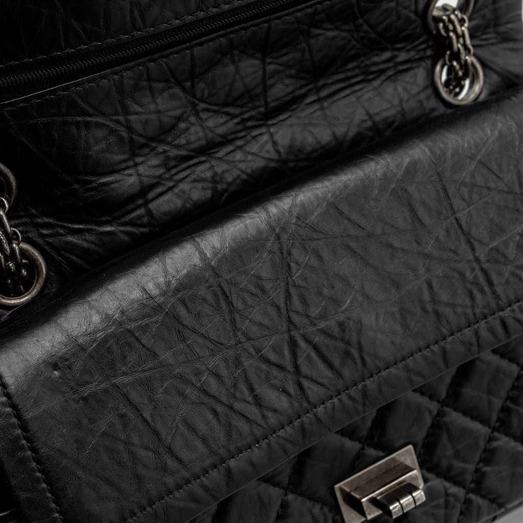 chanel-small-2-55-reissue-flap-bag-aged-calfskin-black-ruthenium-shw