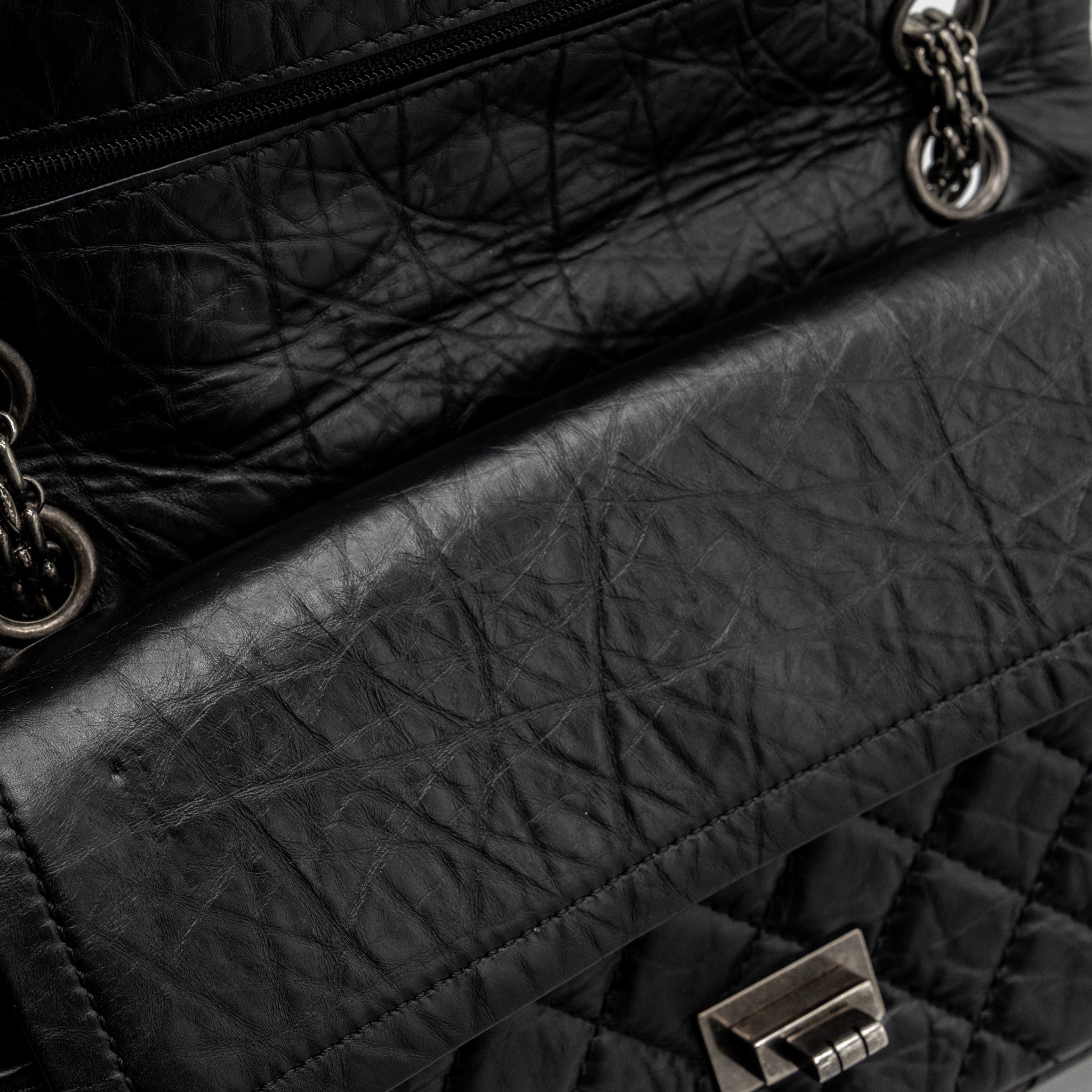 chanel-small-2-55-reissue-flap-bag-aged-calfskin-black-ruthenium-shw