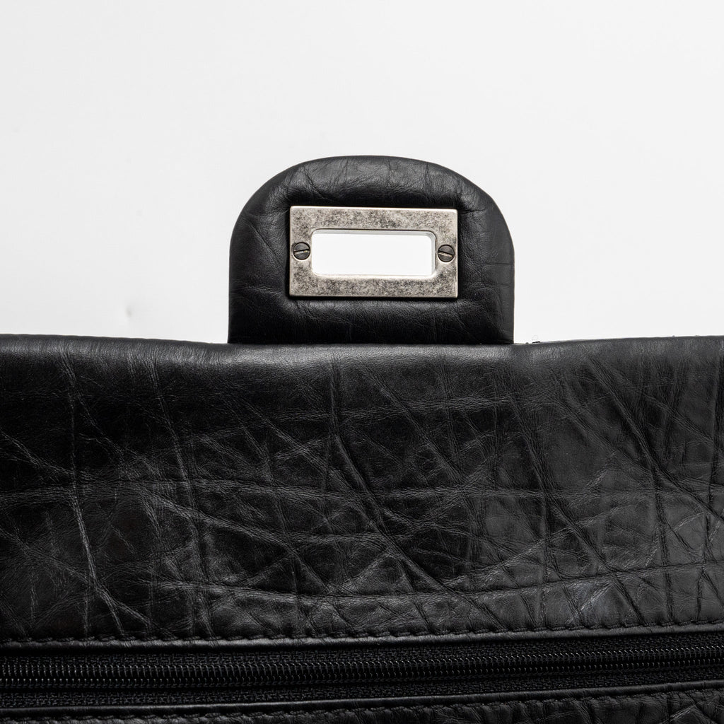 chanel-small-2-55-reissue-flap-bag-aged-calfskin-black-ruthenium-shw