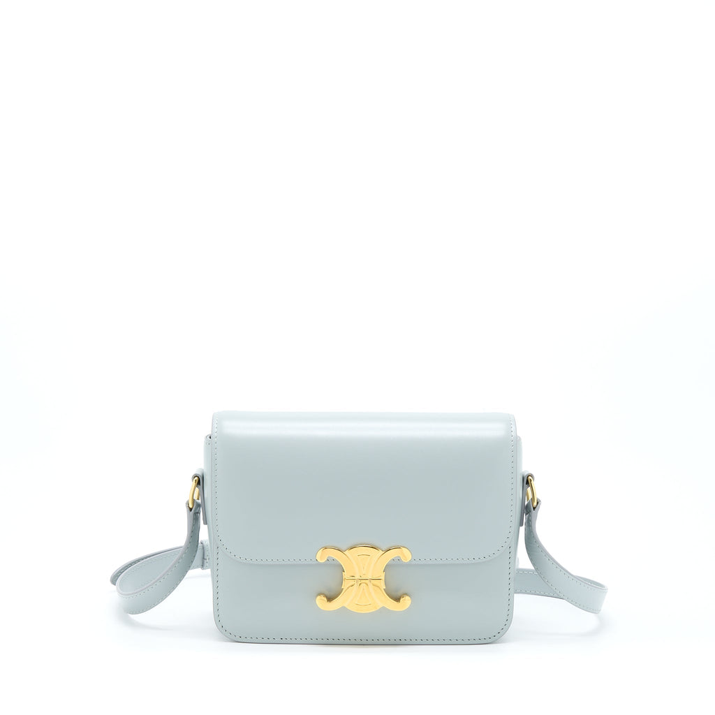 celine-teen-triomphe-bag-calfskin-mineral-ghw