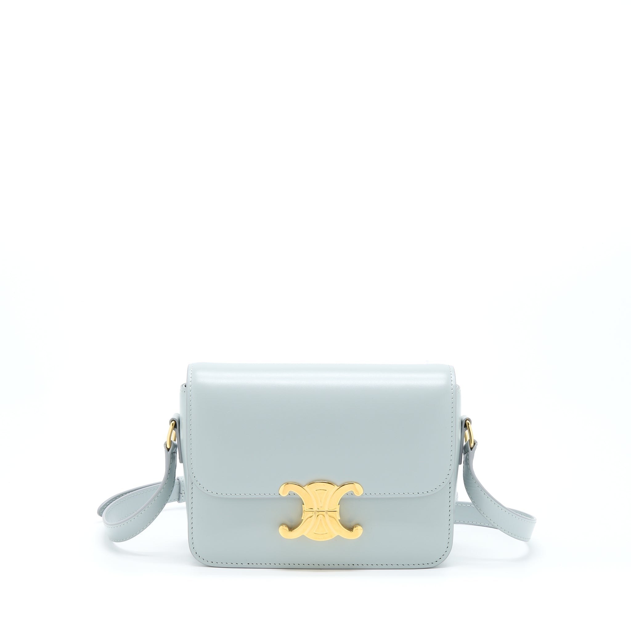 celine-teen-triomphe-bag-calfskin-mineral-ghw