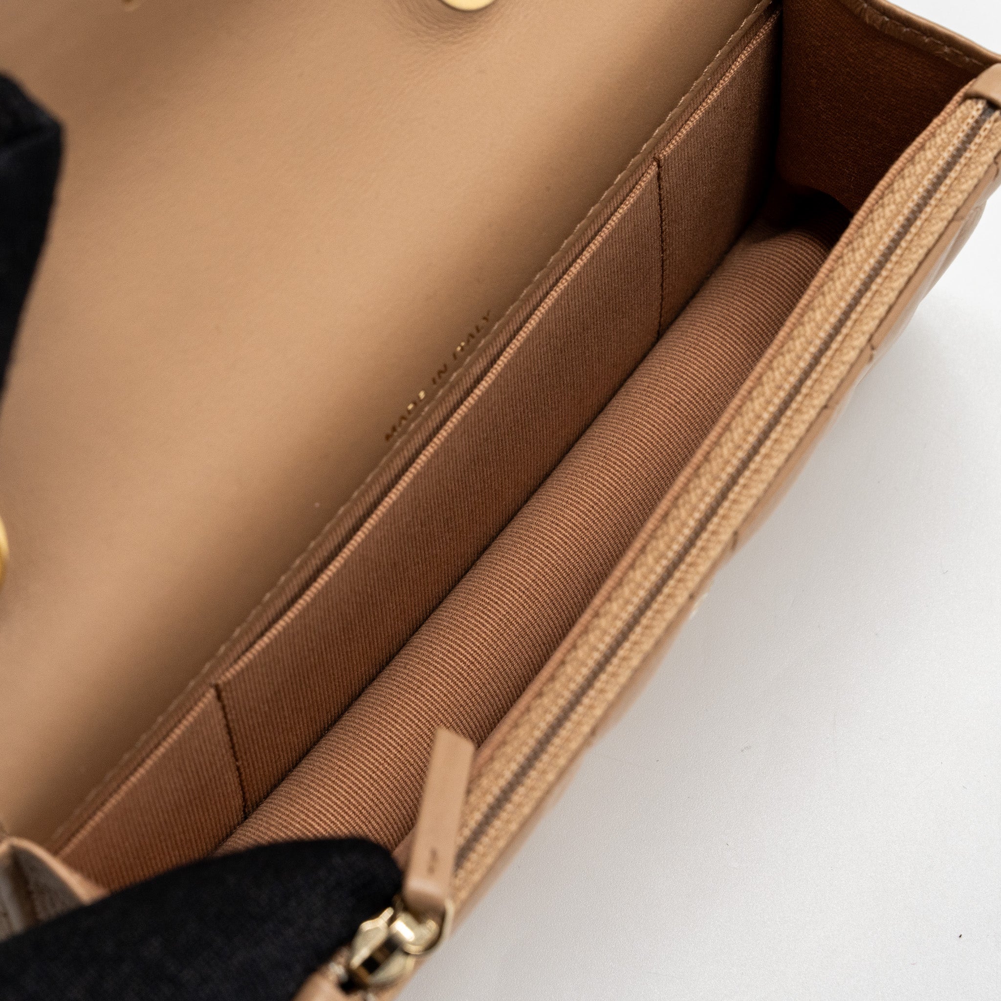chanel-22k-gold-pillar-mini-flap-bag-lambskin-dark-beige-ghw-microchip