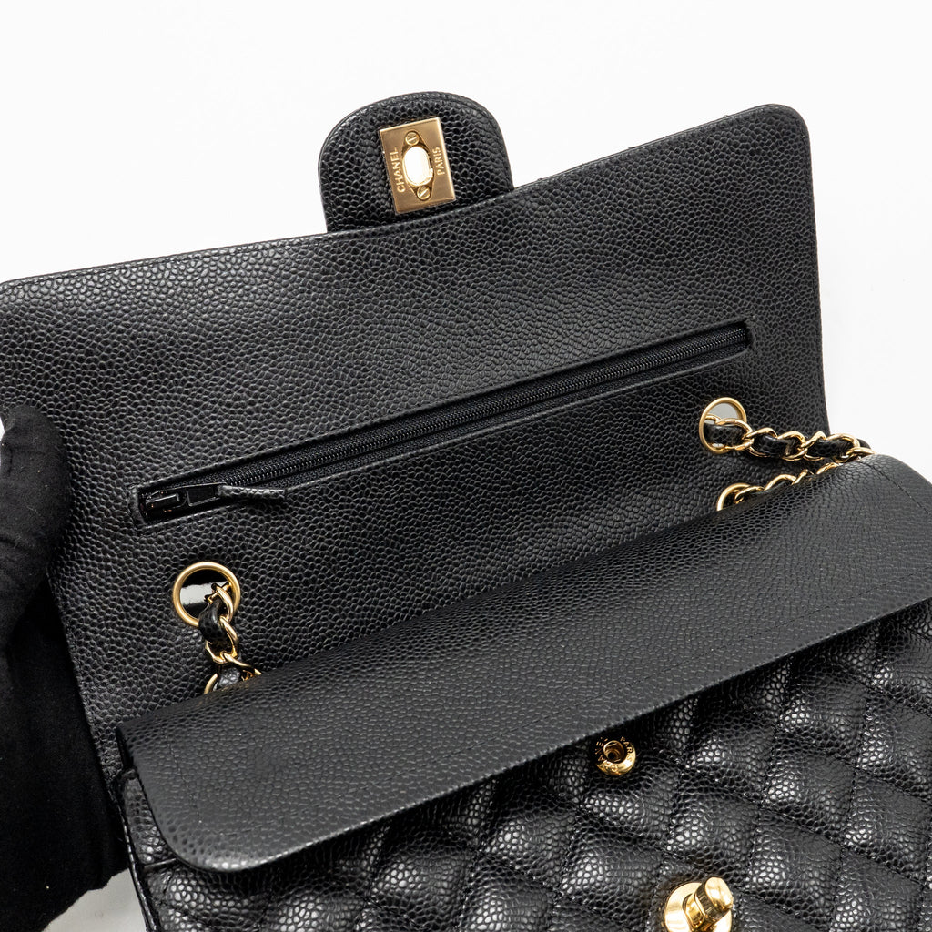 chanel-medium-classic-double-flap-bag-caviar-black-ghw-34