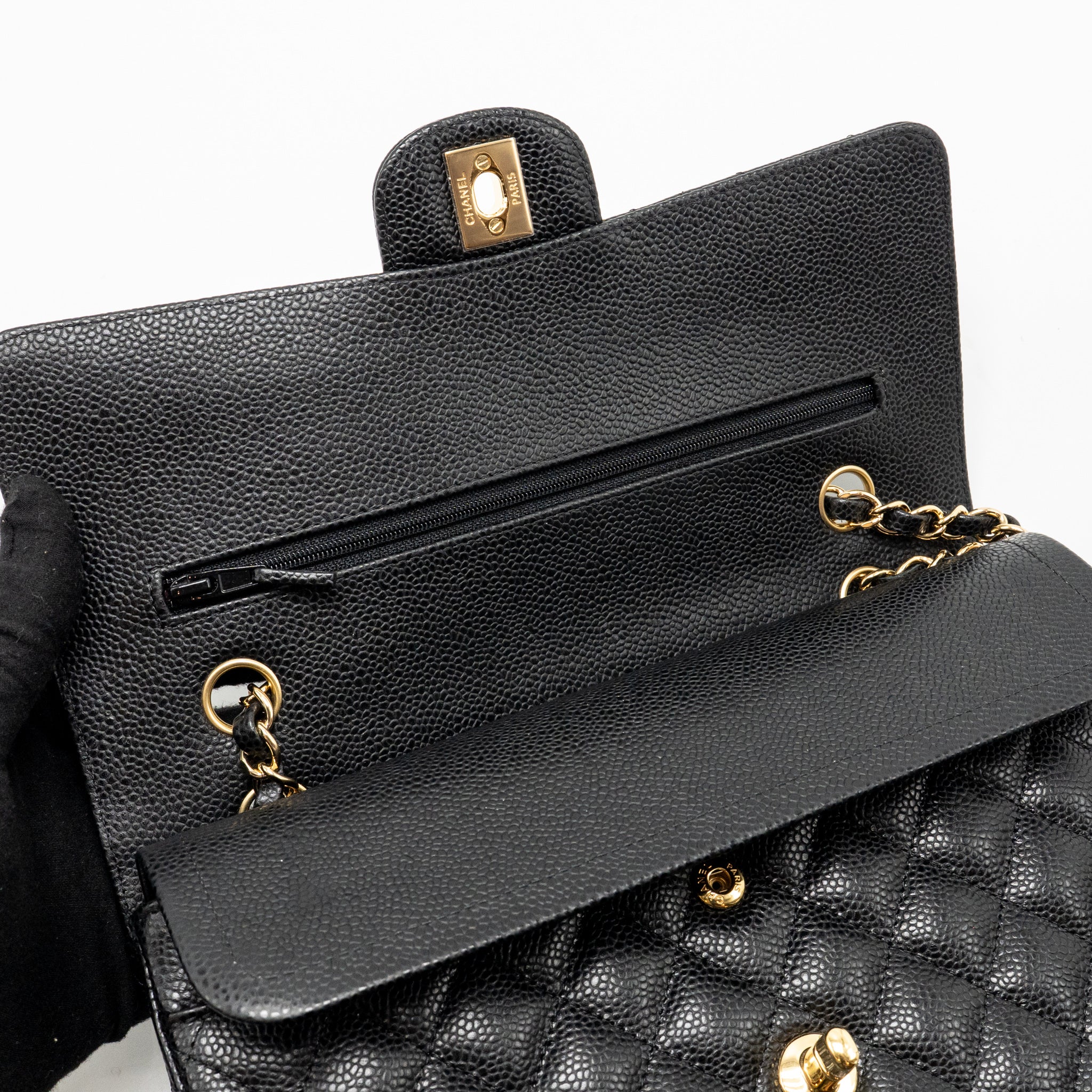 chanel-medium-classic-double-flap-bag-caviar-black-ghw-34