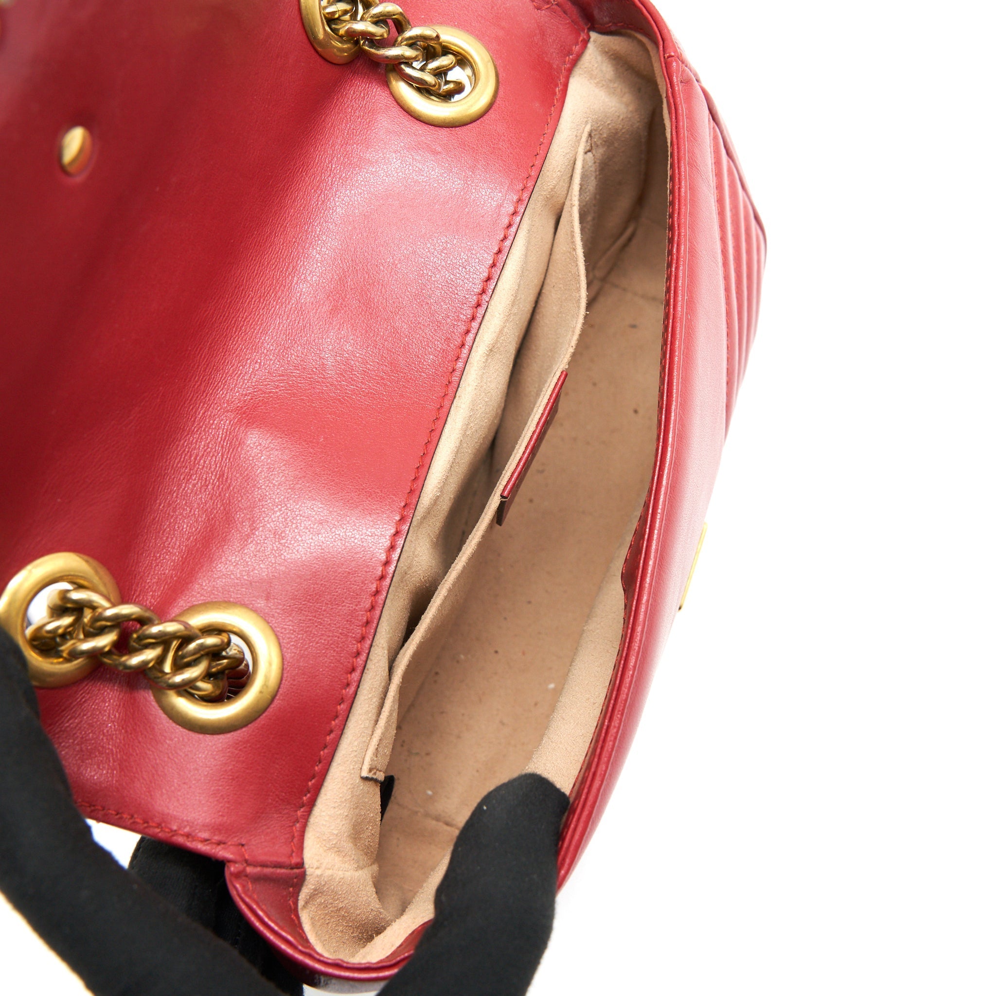 gucci-gg-mini-marmont-red