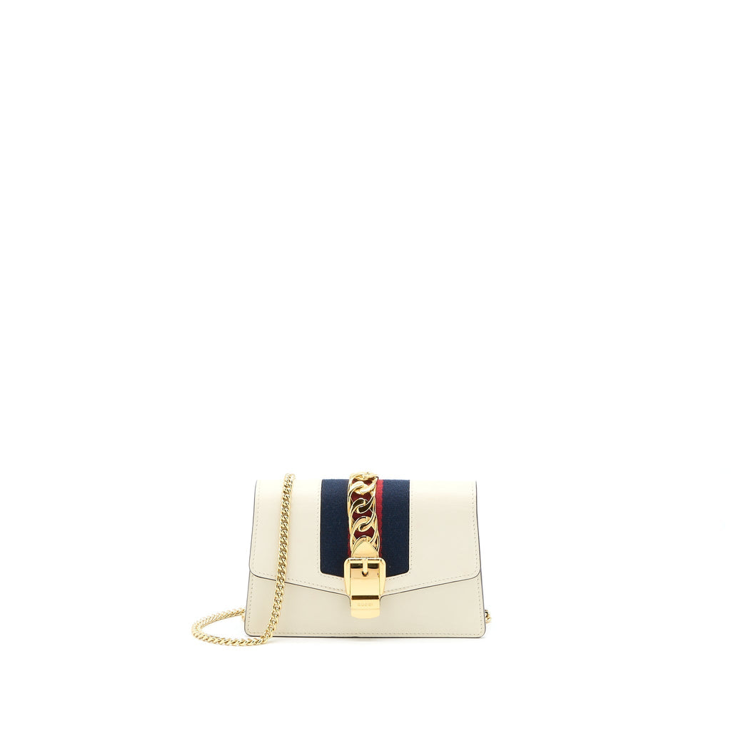 gucci-sylvie-mini-chain-bag-calfskin-white-ghw