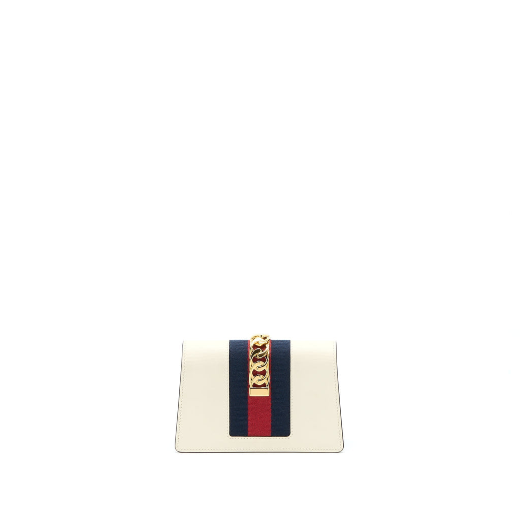 gucci-sylvie-mini-chain-bag-calfskin-white-ghw