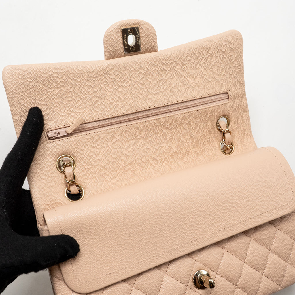 chanel-medium-classic-double-flap-bag-caviar-light-pink-lghw-microchip-1