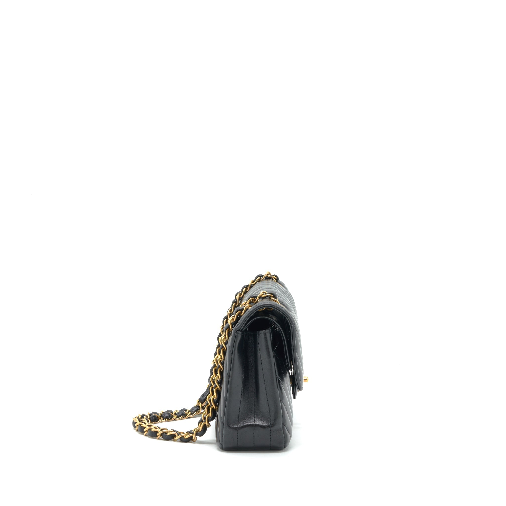 chanel-small-classic-double-flap-bag-chevron-lambskin-black-ghw