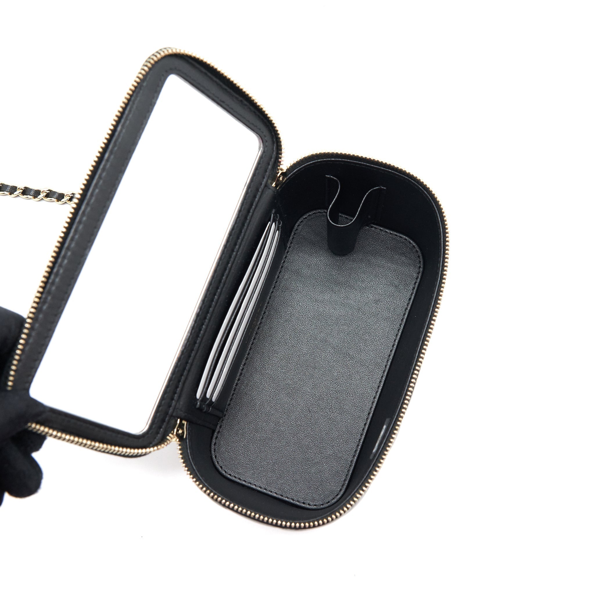 copy-of-chanel-22a-mini-handle-long-vanity-with-chain-lambskin-black-lghw-new-hologram-sticker