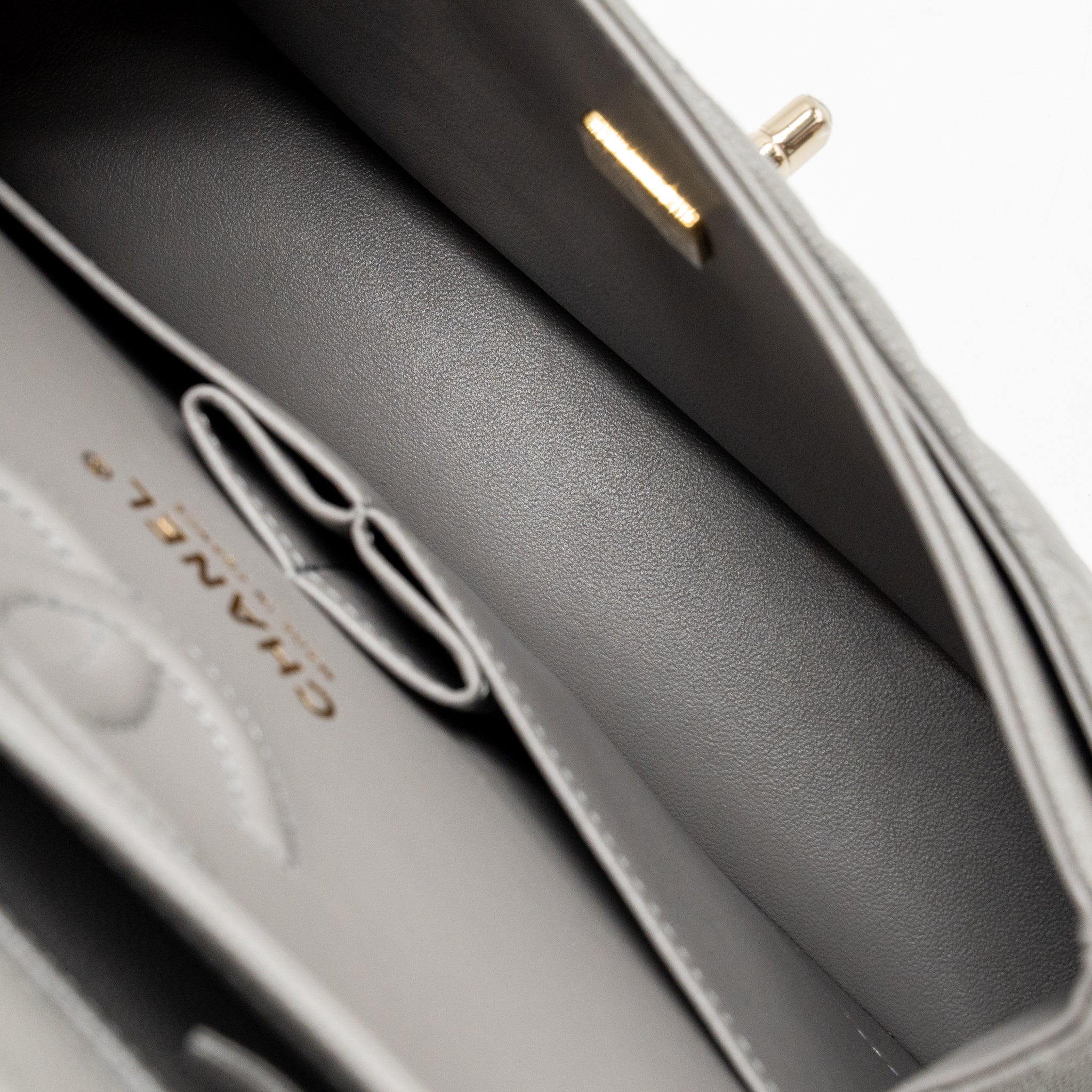 chanel-small-classic-double-flap-bag-caviar-dark-grey-lghw-microchip