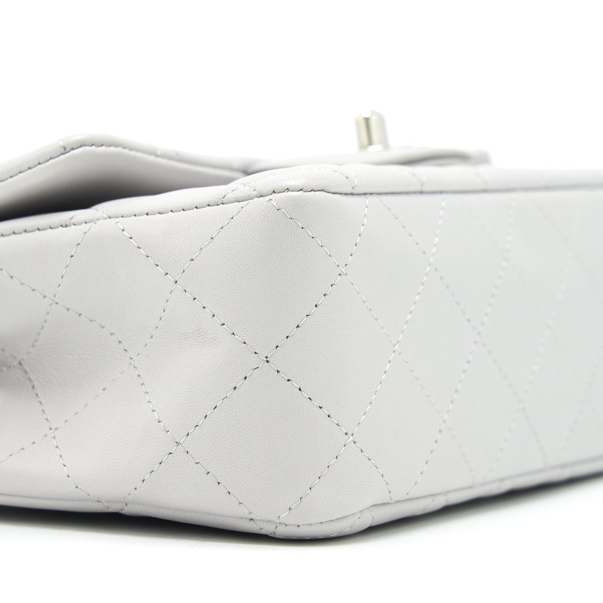 chanel-mini-rectangular-flap-bag-lambskin-light-grey-shw