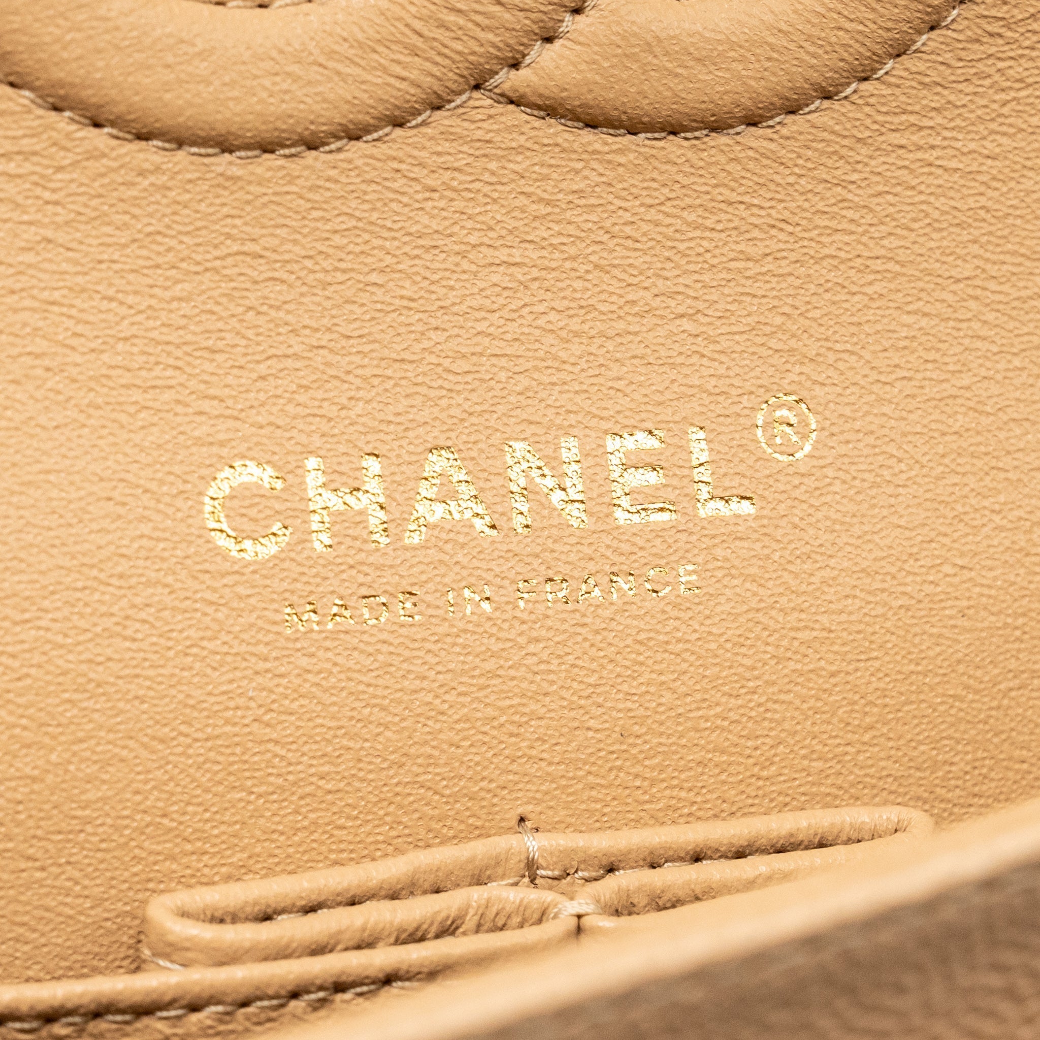 chanel-medium-classic-double-flap-bag-dark-beige-lghw