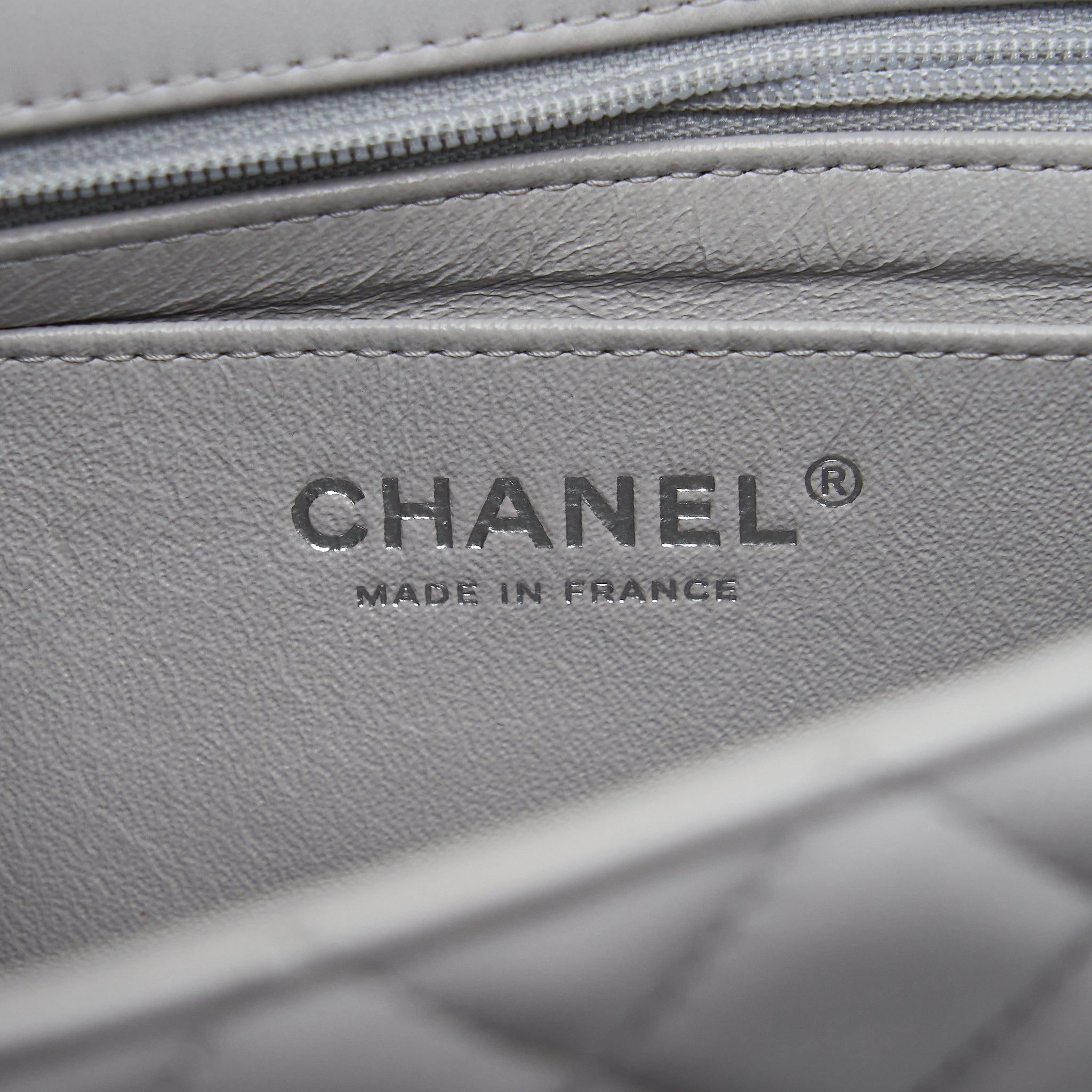chanel-mini-rectangular-flap-bag-lambskin-light-grey-shw