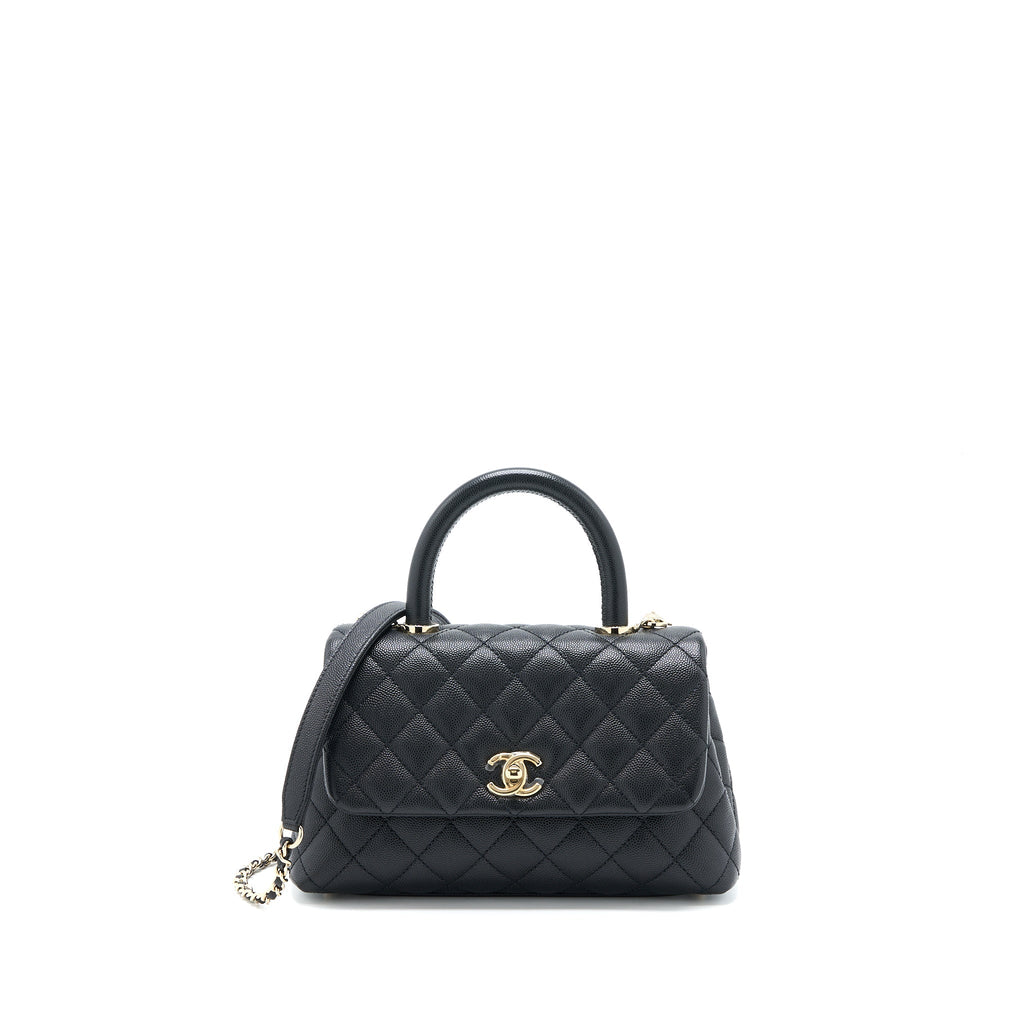chanel-small-coco-handle-caviar-black-lghw