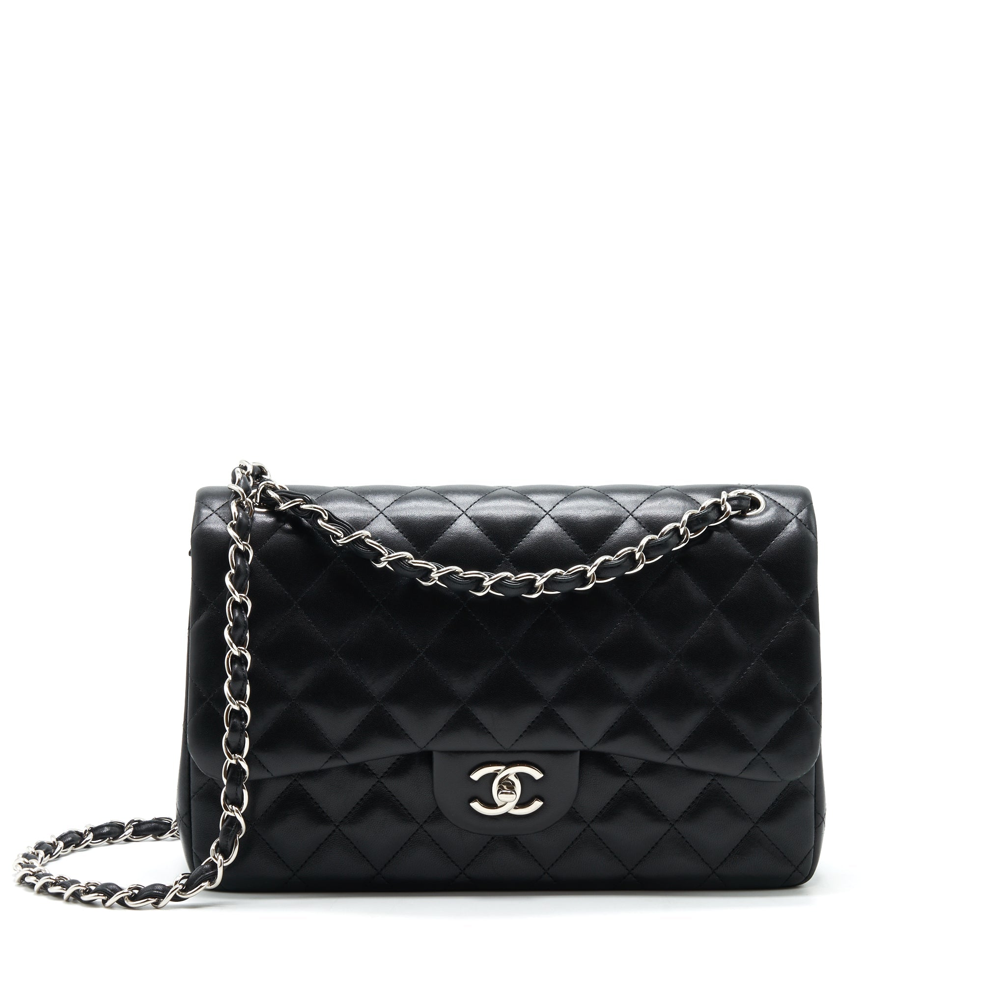 chanel-classic-jumbo-double-flap-bag-lambskin-black-shw