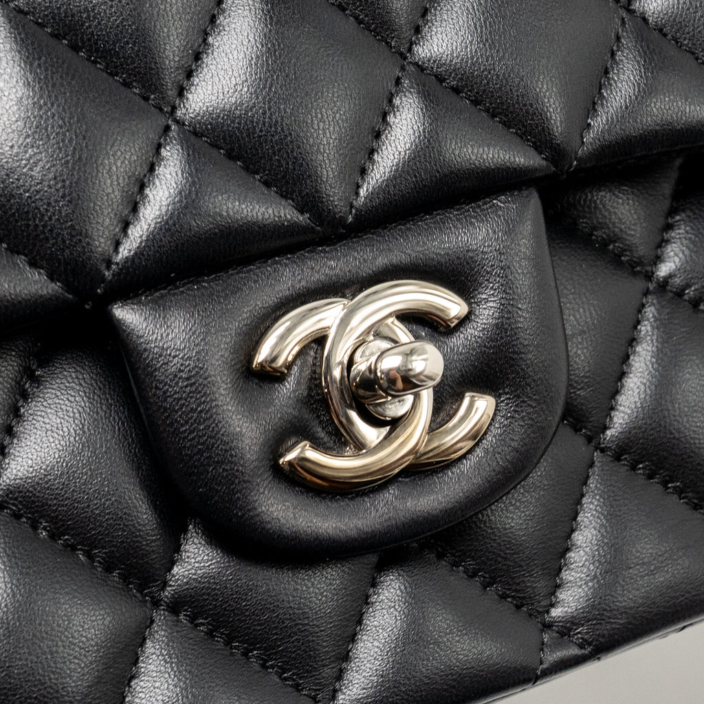 chanel-medium-classic-double-flap-bag-lambskin-black-shw-1