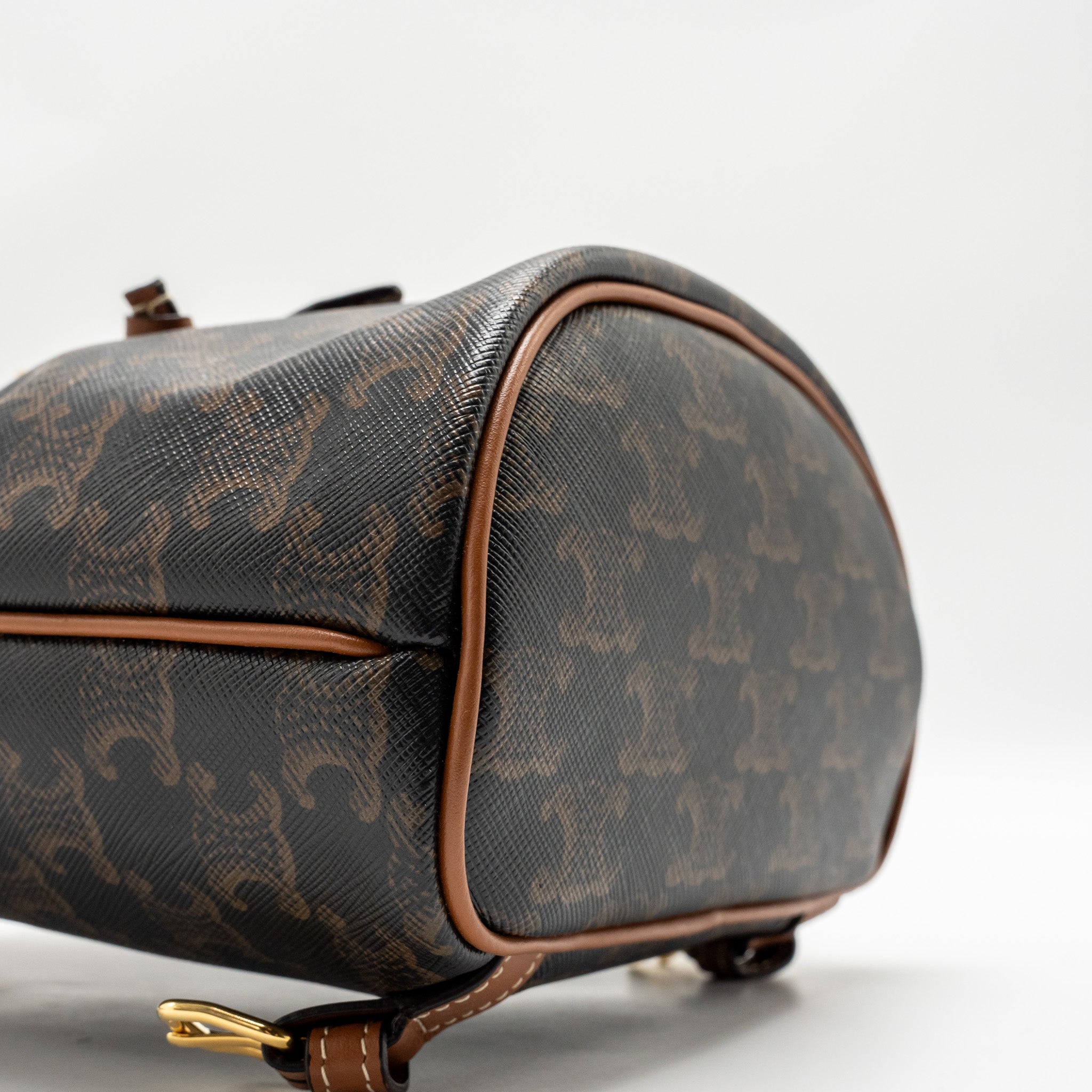 celine-mini-backpack-folco-triomphe-canvas-calfskin-tan-ghw-2