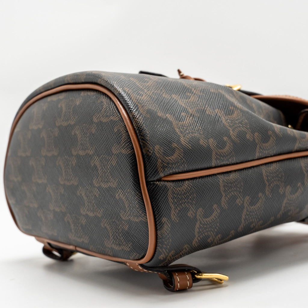 celine-mini-backpack-folco-triomphe-canvas-calfskin-tan-ghw-2