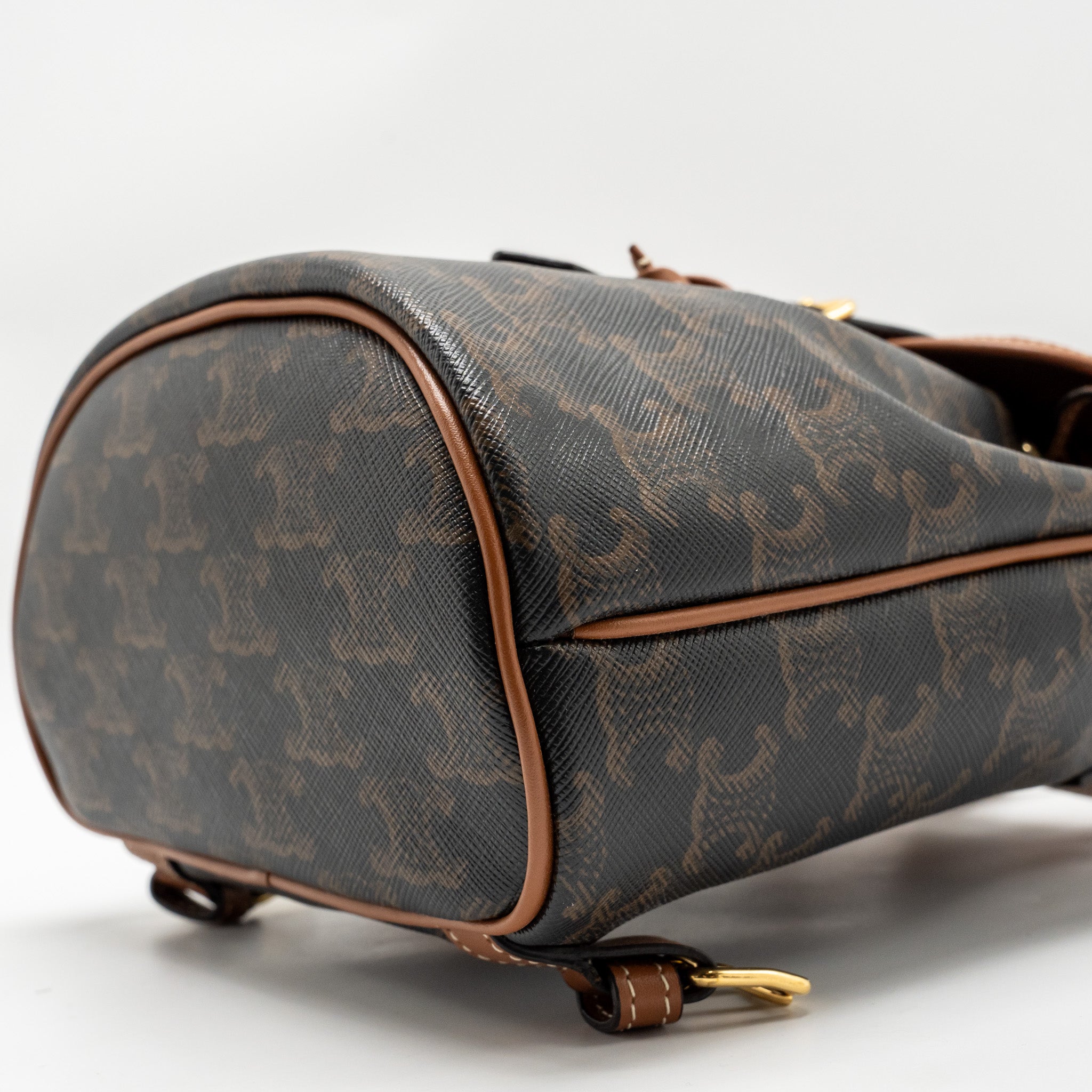 celine-mini-backpack-folco-triomphe-canvas-calfskin-tan-ghw-2
