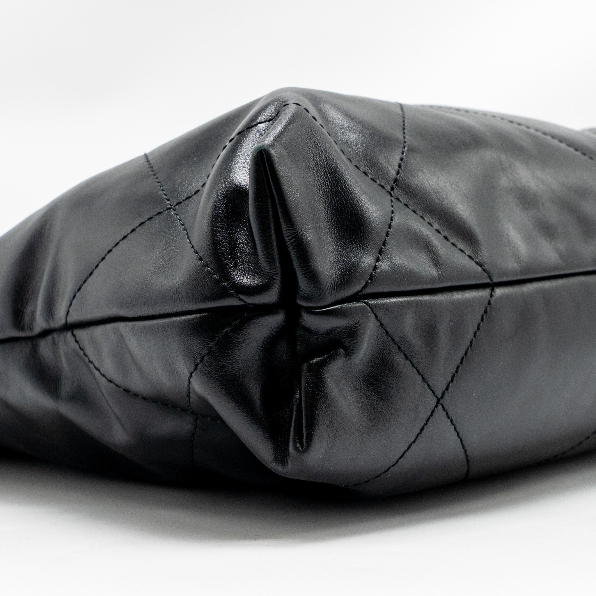 chanel-small-22-bag-shiny-calfskin-black-ghwmicrochip-1